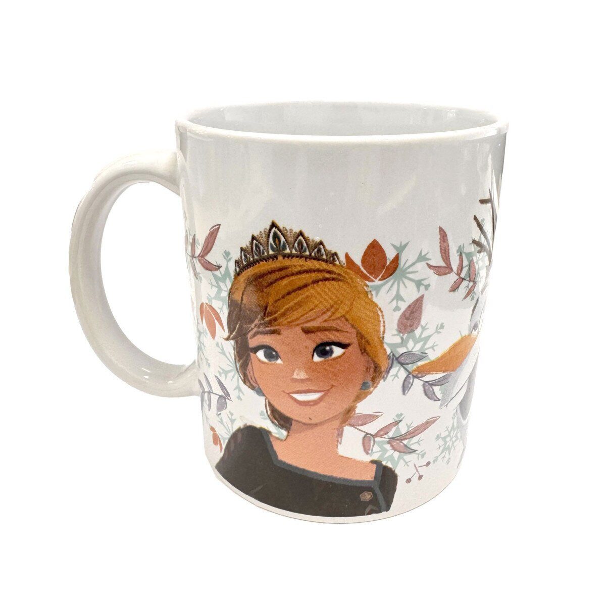 Disney Tasse Disney Eiskönigin Snowy Tale Porzellantasse 325 ml, 1-tlg.