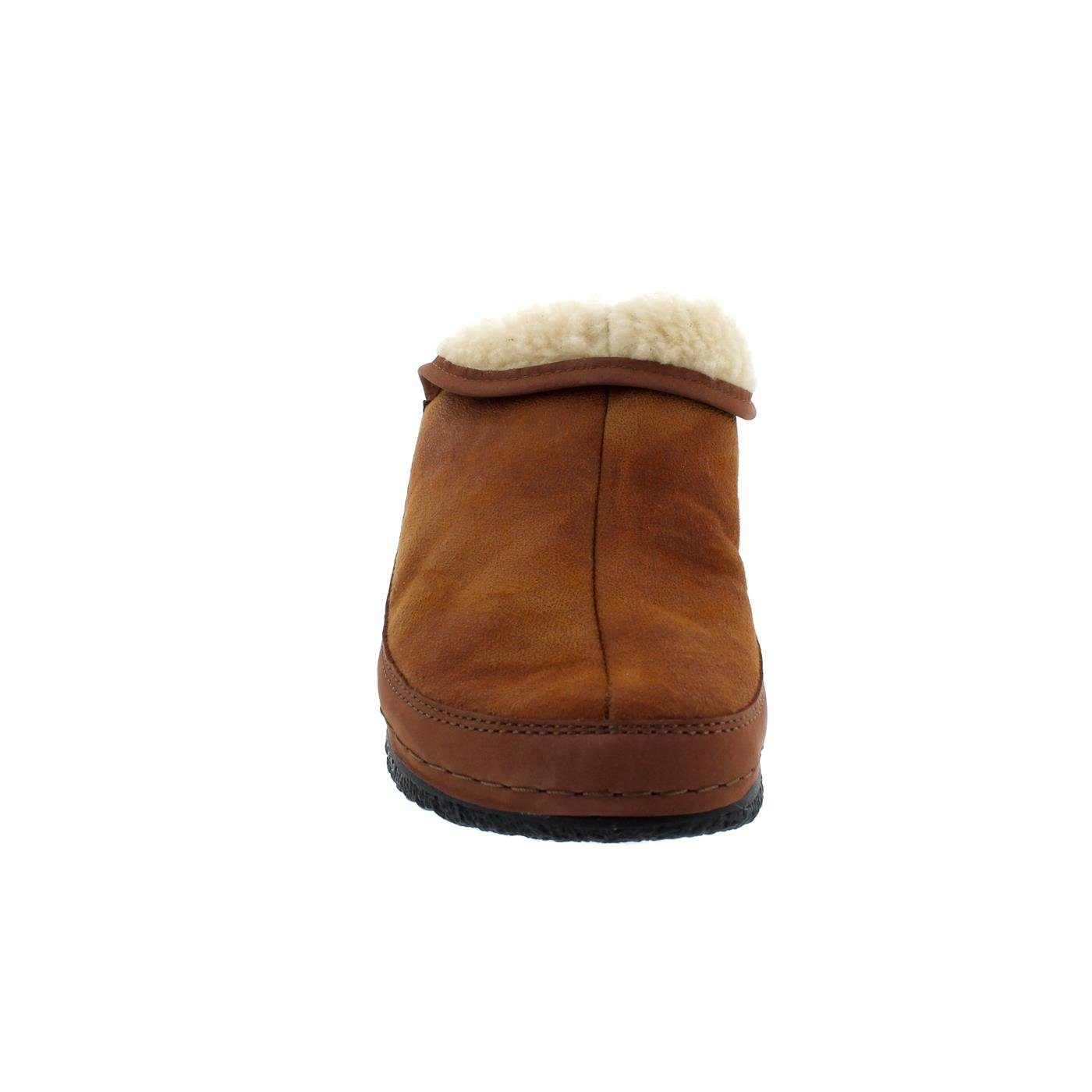 BERKEMANN Berkemann Remonda Hausschuh, whisky, Doubleface, Weite G 1152-423 Pantoffel