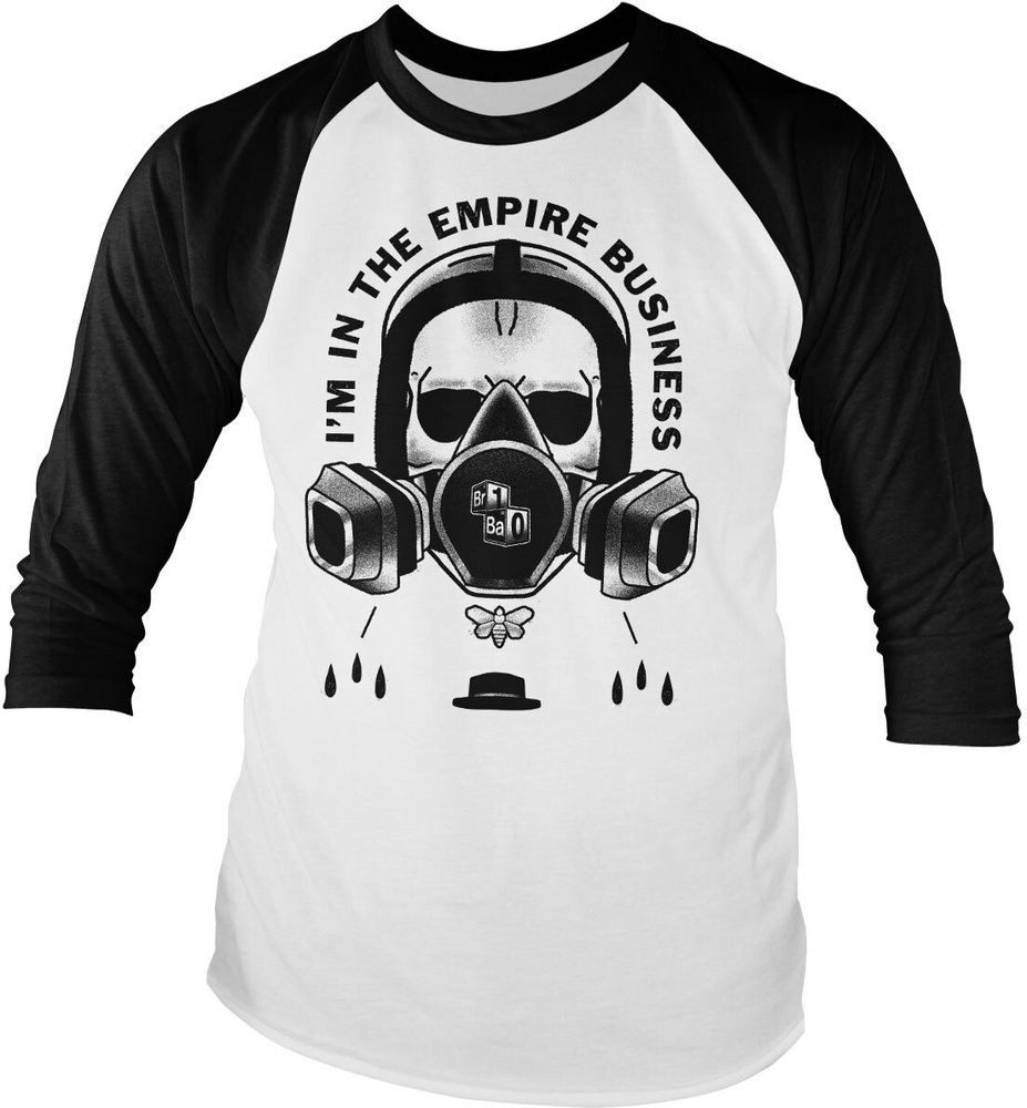 Breaking Bad T-Shirt I'M In The Empire Business Baseball Long Sleeve Tee