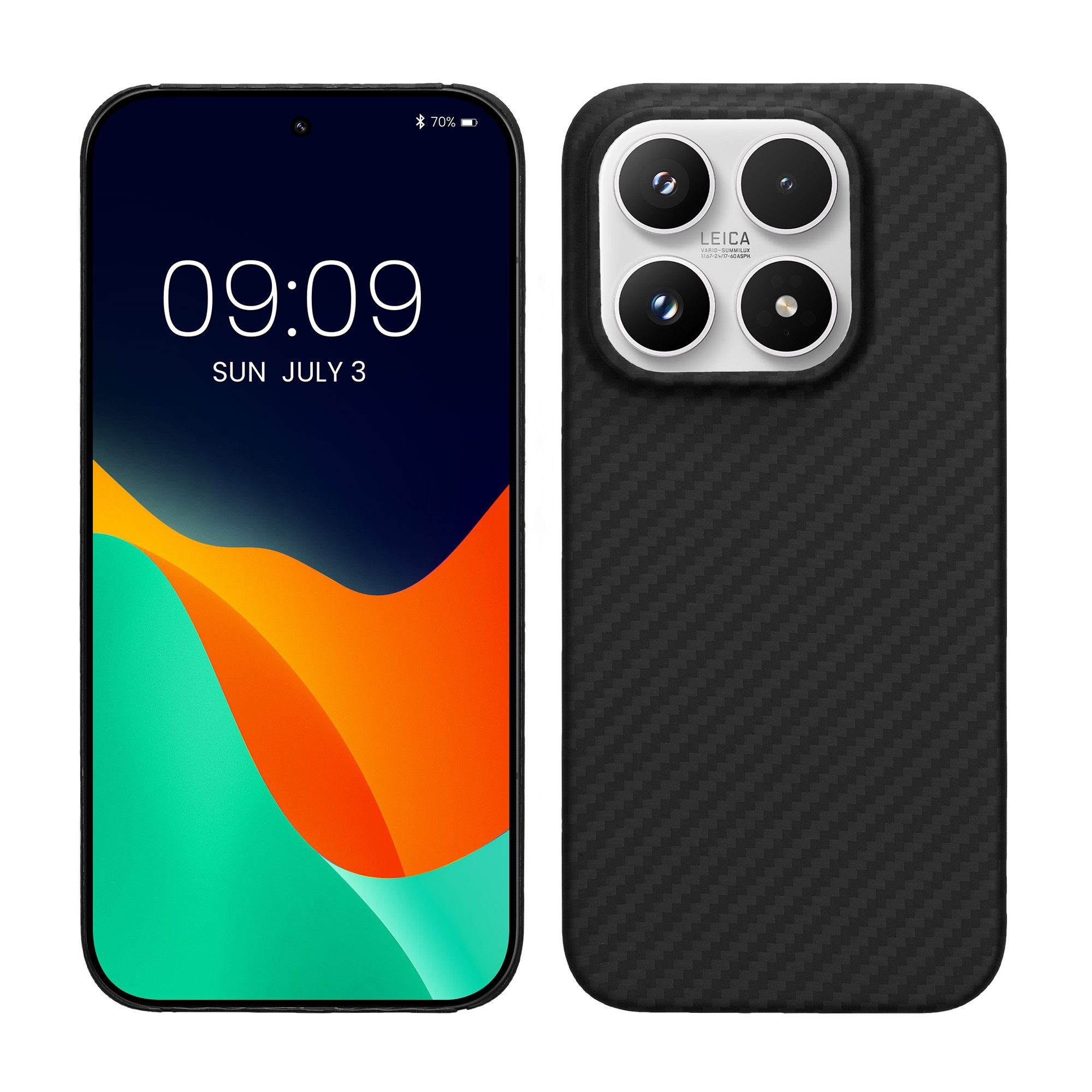 kalibri Smartphone-Hülle Hülle für Xiaomi 17, Aramid Handy Schutzhülle - Smartphone Cover Case