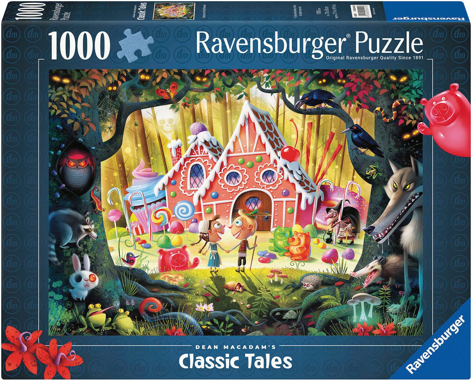 Ravensburger Puzzle Dean Mac Adam's Classic Tales, Hänsel und Gretel, 1000 günstig online kaufen