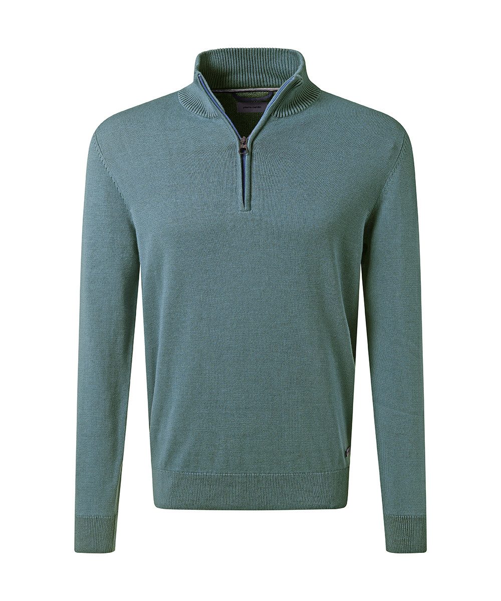 Pierre Cardin Strickpullover mit Troyer Kragen günstig online kaufen