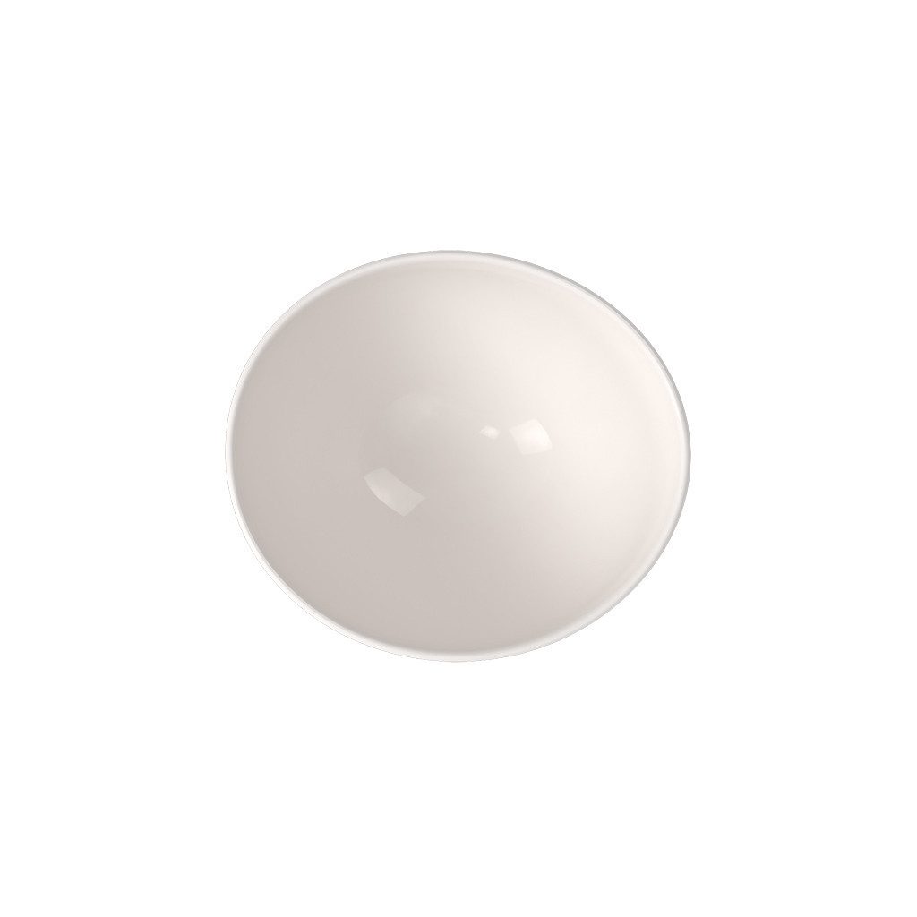 vivo Villeroy & Boch Group Müslischale Basic White Bol, oval, Porzellan, (1-tlg), Premium Porcelain, mikrow.- & spülm.sicher, Made in Germany