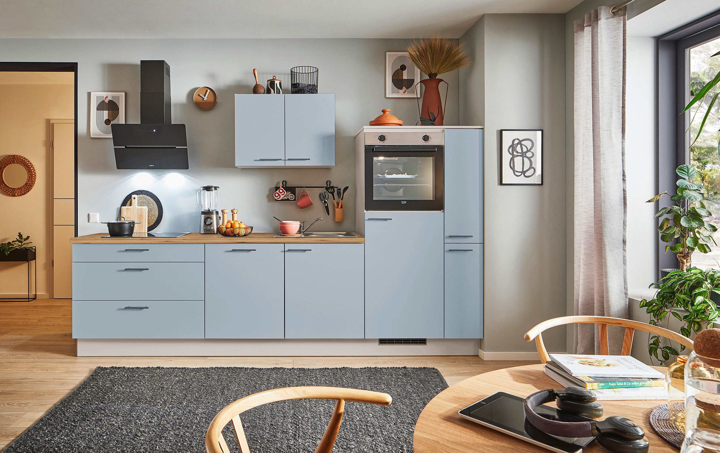 pino Küchenzeile Stockholm, individuell anpassbar, gratis günstig online kaufen