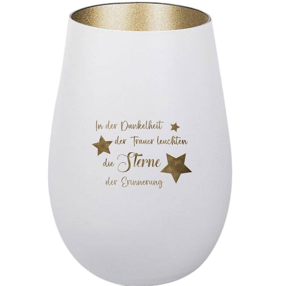 Der Porzellan-Laden Windlicht Windlicht In der Dunkelheit der Trauer leucht günstig online kaufen