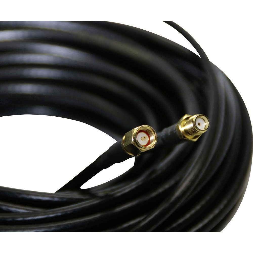 Wittenberg Antennen 5 m Antennenkabel SMA-Buchse, SMA-Stecker P-102917 Smartphone-Kabel