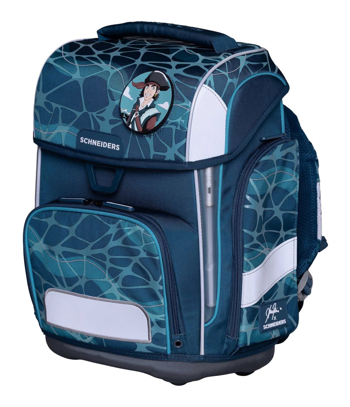 Schneiders Schulranzen Set 9-teilig Reflective Limited Edition (Set, 6-tlg)