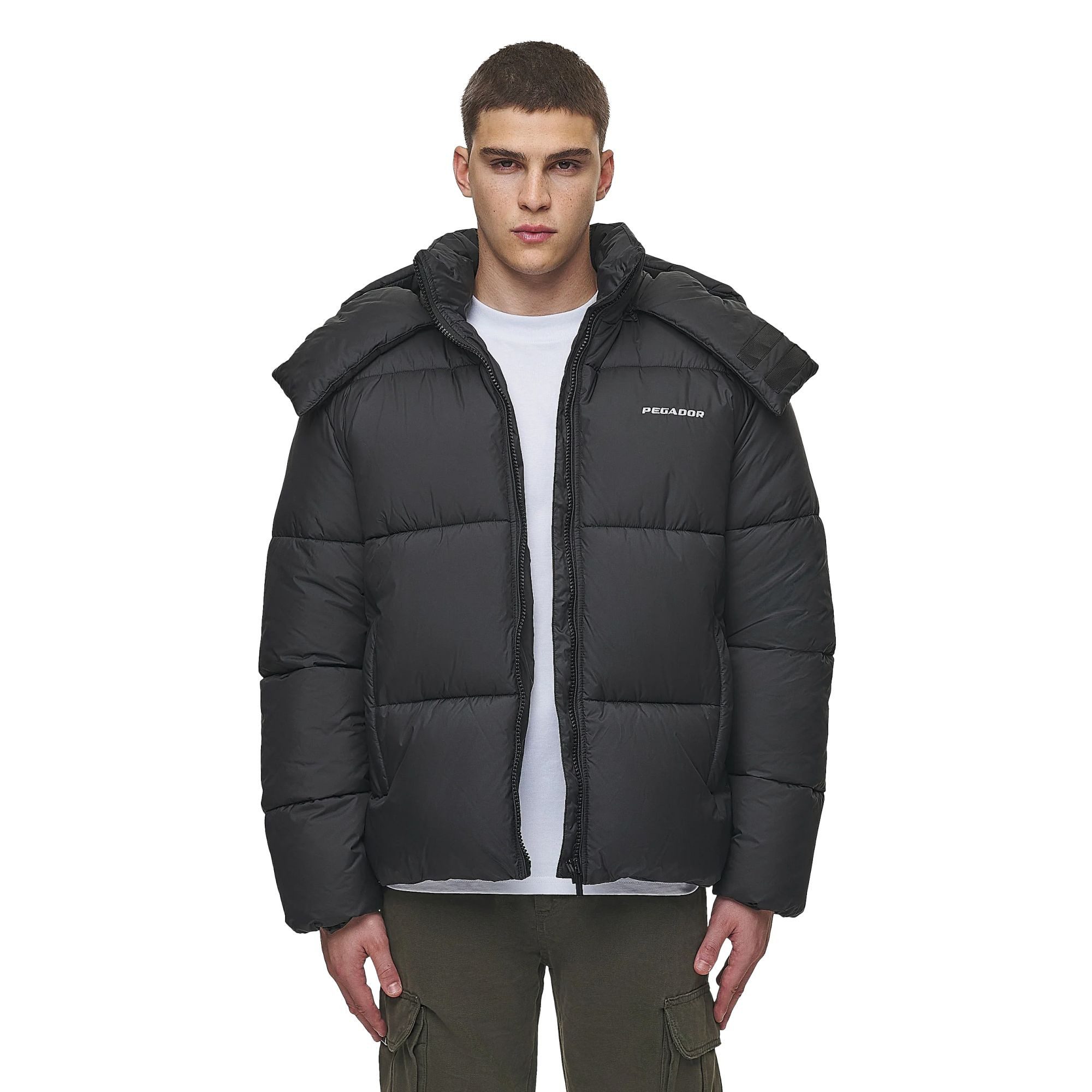 PEGADOR Winterjacke Marten Puffer Jacket, schwarz günstig online kaufen