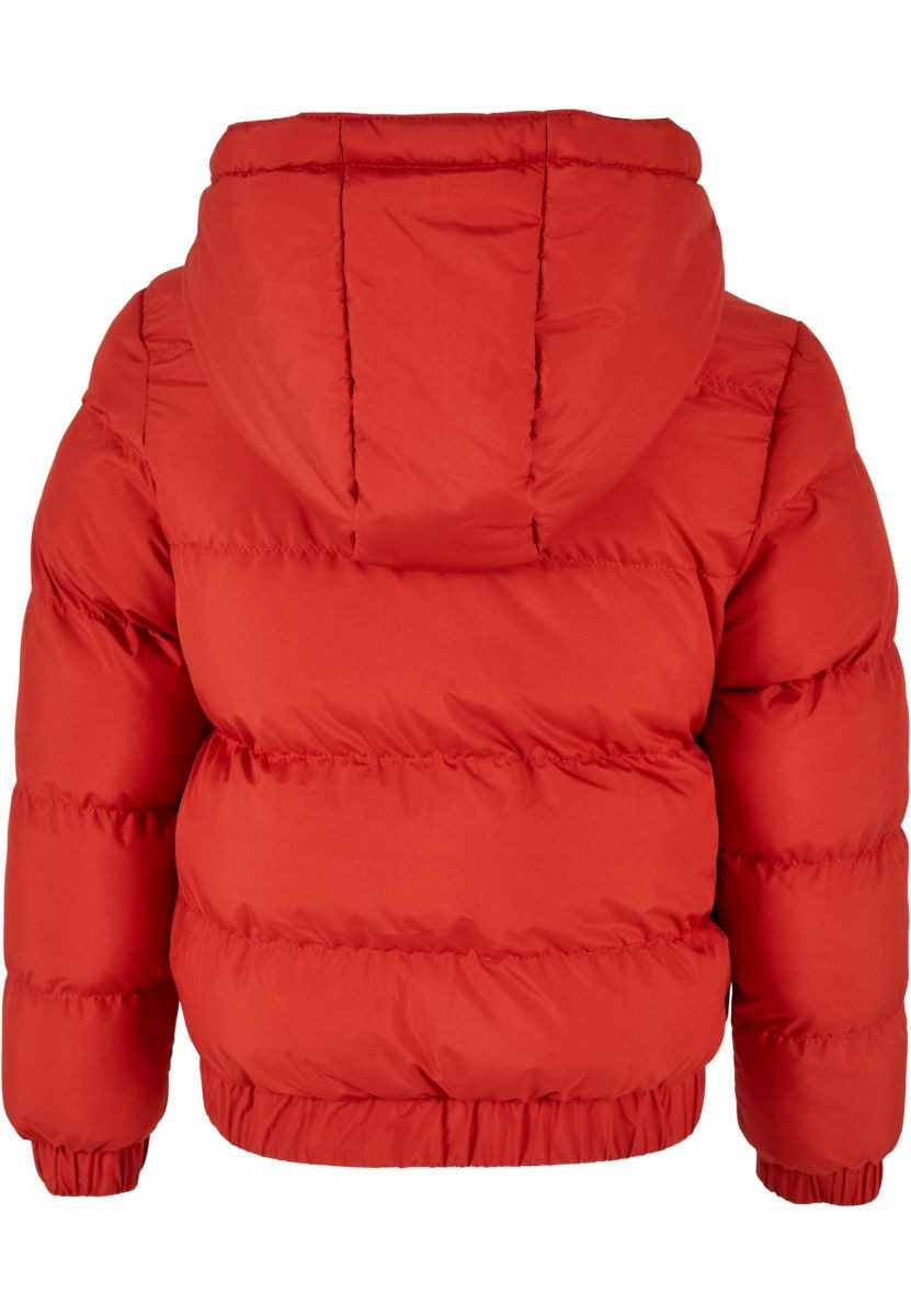 URBAN CLASSICS Outdoorjacke Girls Hooded Puffer Jacket Pufferjacke Mädchen