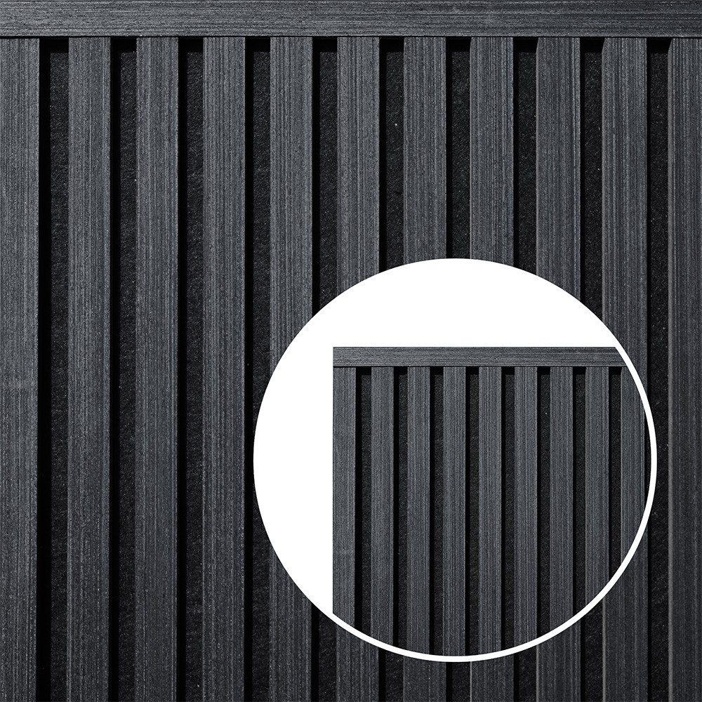 HOME DELUXE Abschlussleiste für Akustikpaneel ENDO - 240 cm, 5-St.