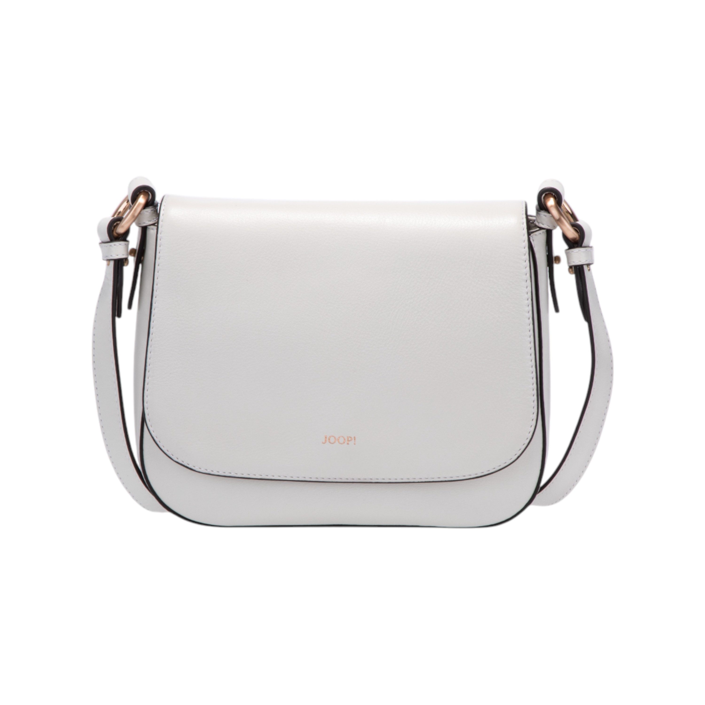 JOOP! Schultertasche sofisticato 1.0 esmera shoulderbag shf, aus Rindsleder, mit verstellbarem Schulterriemen, Querformat