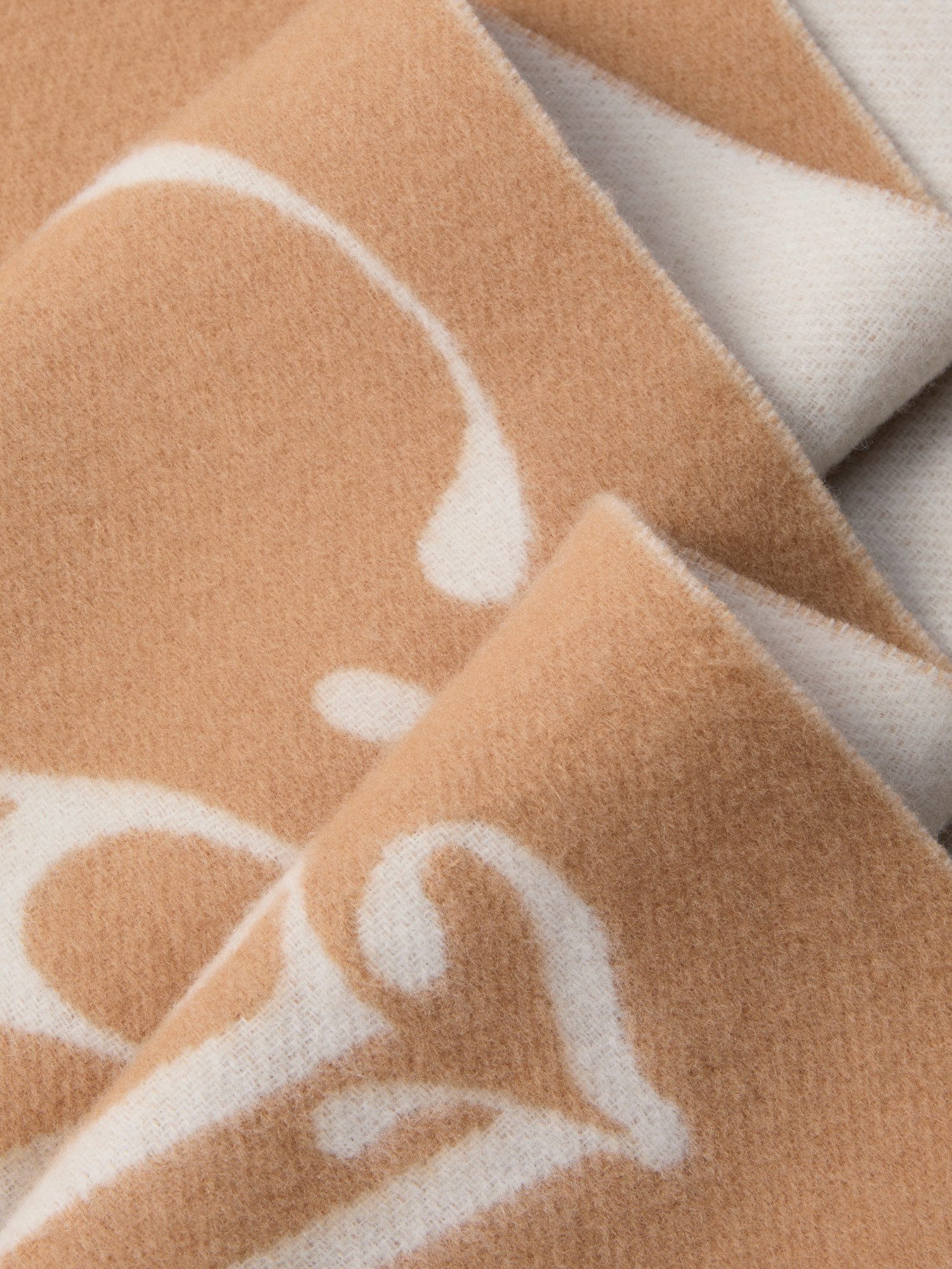 Calvin Klein Modetuch SCRIPTED LOGO BRUSHED WOOL SCARF, Perfekt für den Alltag