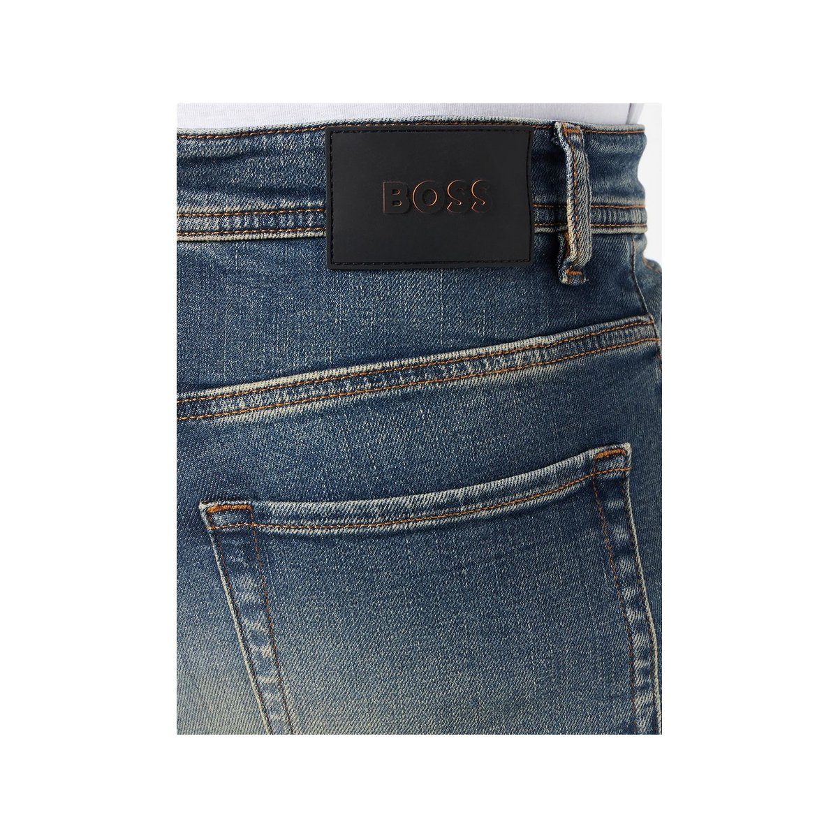HUGO marineblau (1-tlg) 5-Pocket-Jeans