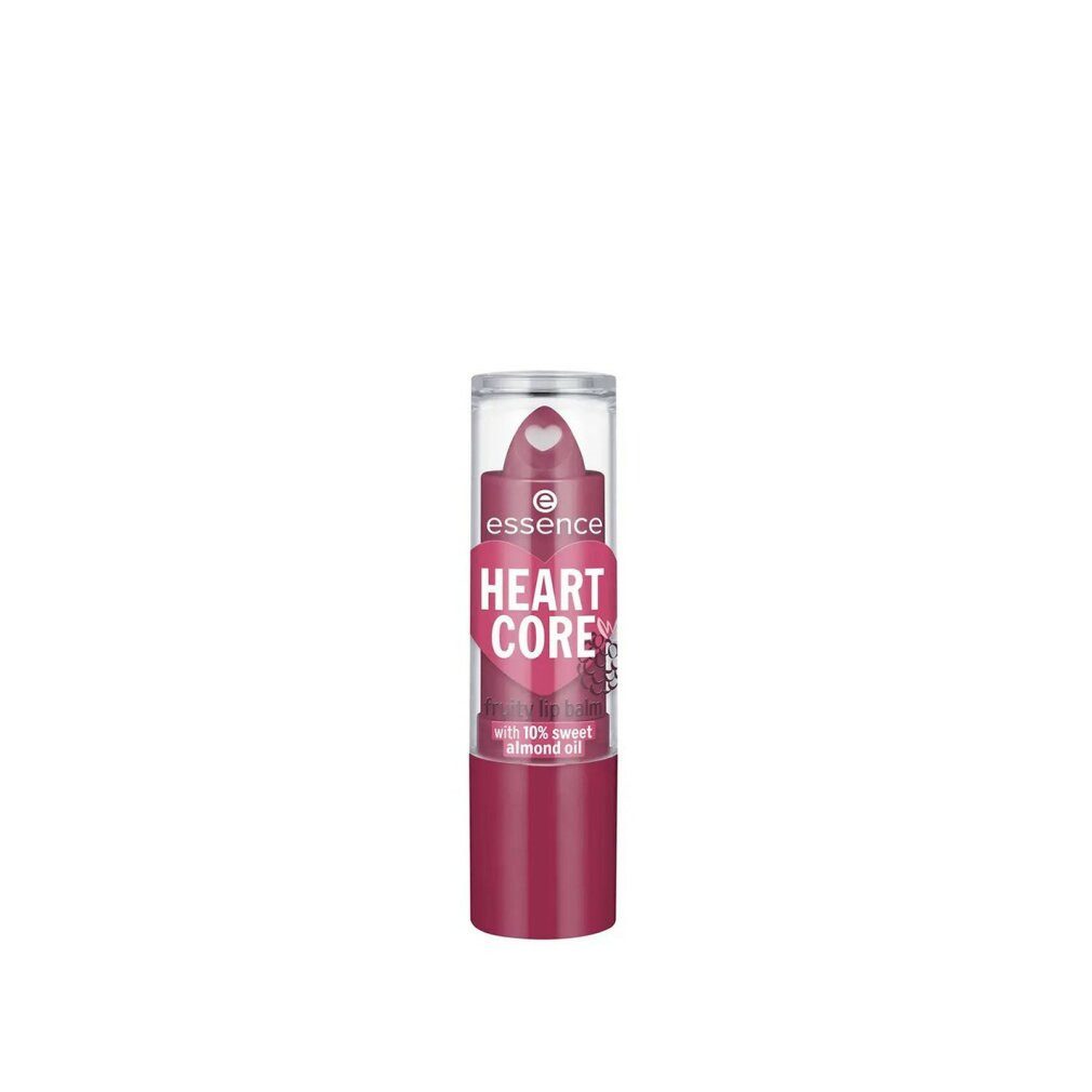 Essence Lippenpflegemittel Lippenbalsam Heart Core Fruity 05 Bold Blackberry, 3 g