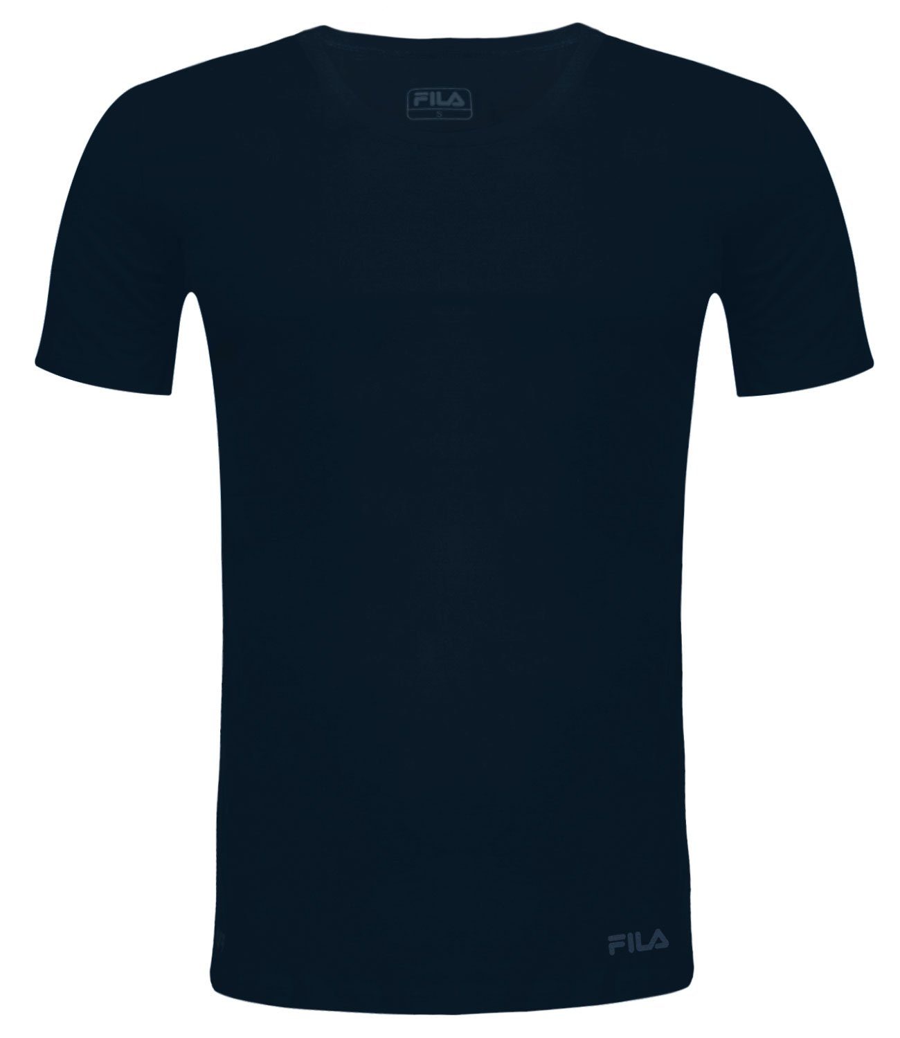 Fila T-Shirt Round-Neck aus weichem Baumwolljersey