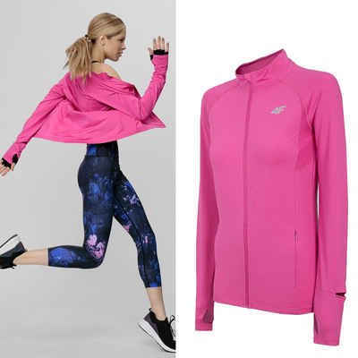 4F Trekkingjacke 4F - Damen Fitnessjacke, Laufjacke - pink