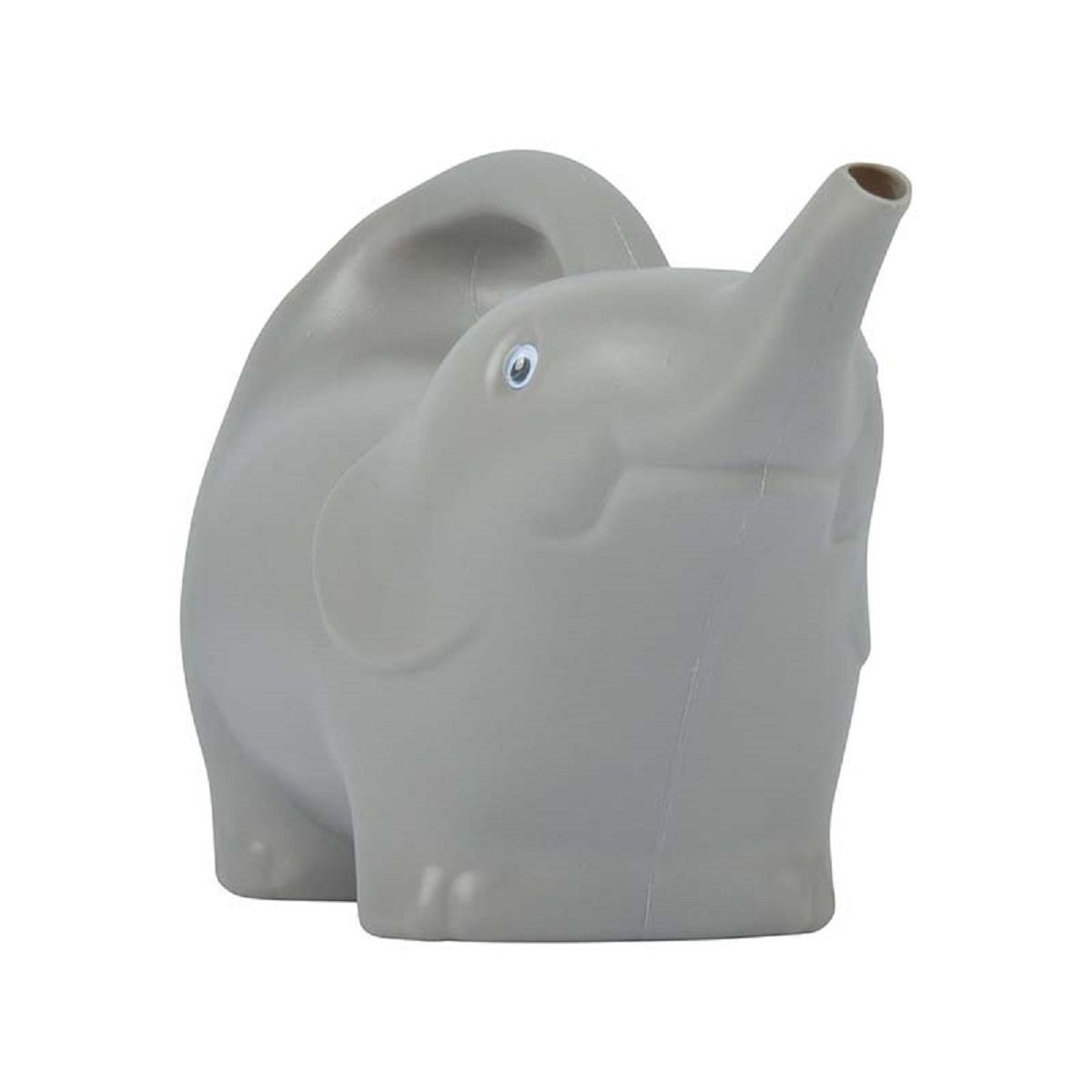esschert design Gießkanne Elefant Gießkanne grau Blumen Garten Kinder 1,6 Liter Kunststoff