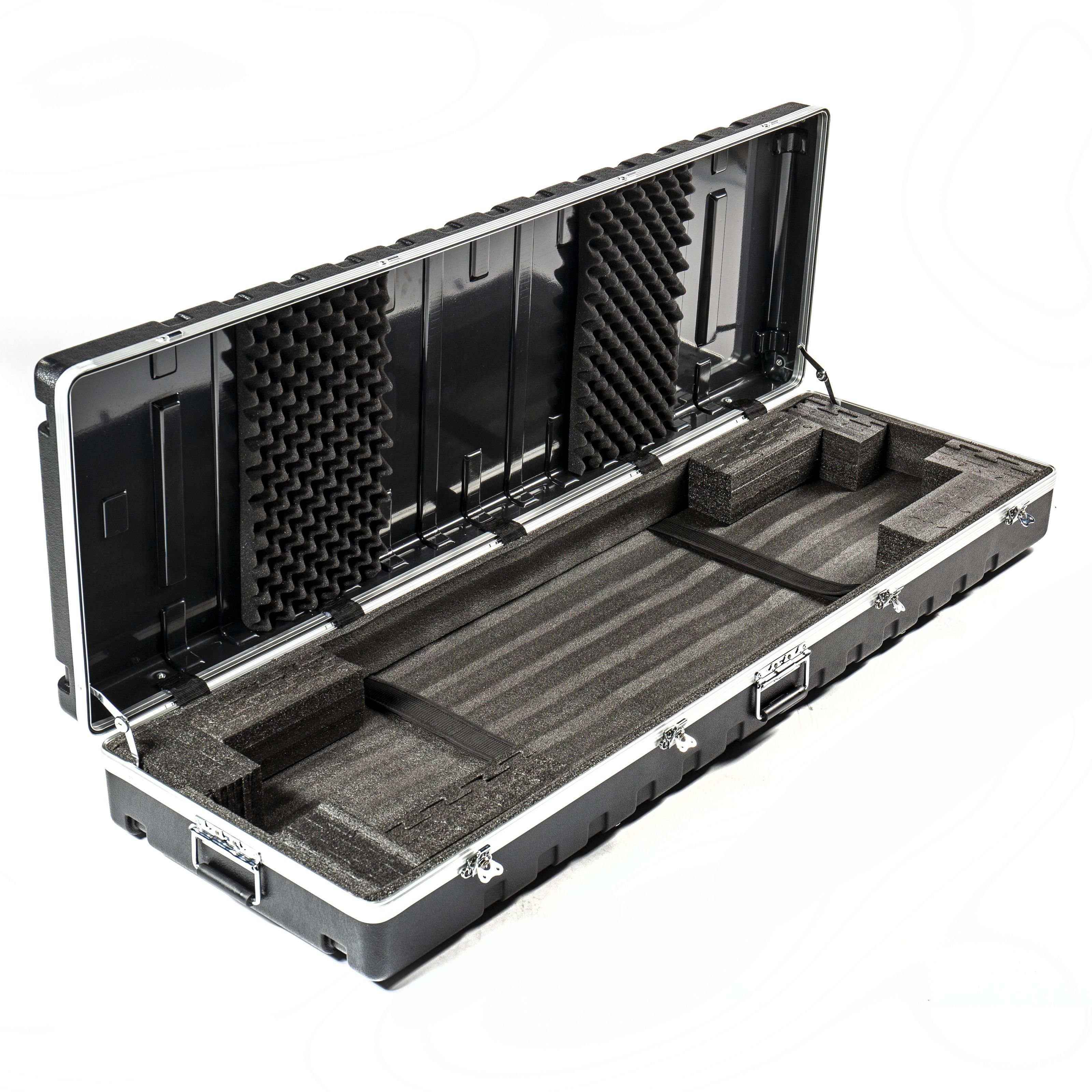 MUSIC STORE Koffer, Keyboard Case, 88 Tasten, ABS Plastik, Schaumstoff-Polsterung