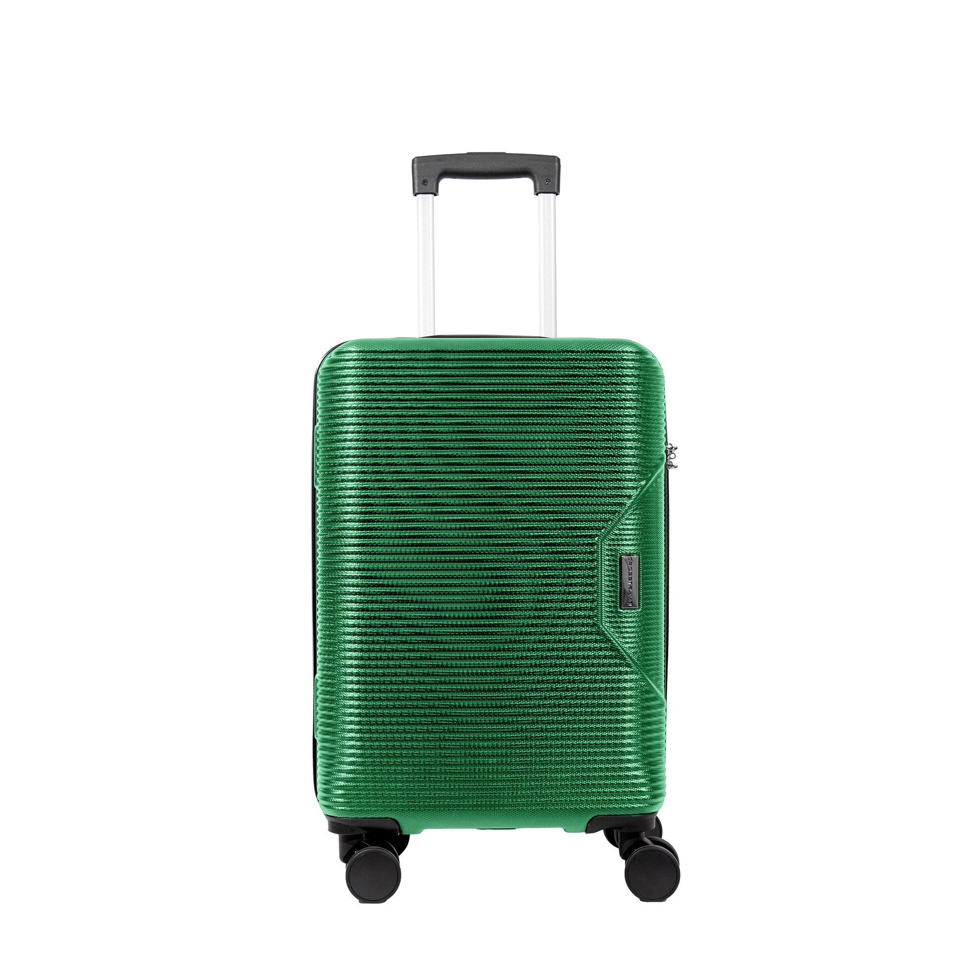 Crosstravel Koffer Einzelkoffer Tampa S / M / L, 4 Rollen, Robuste Hartschale mit Stil und Funktionalität
