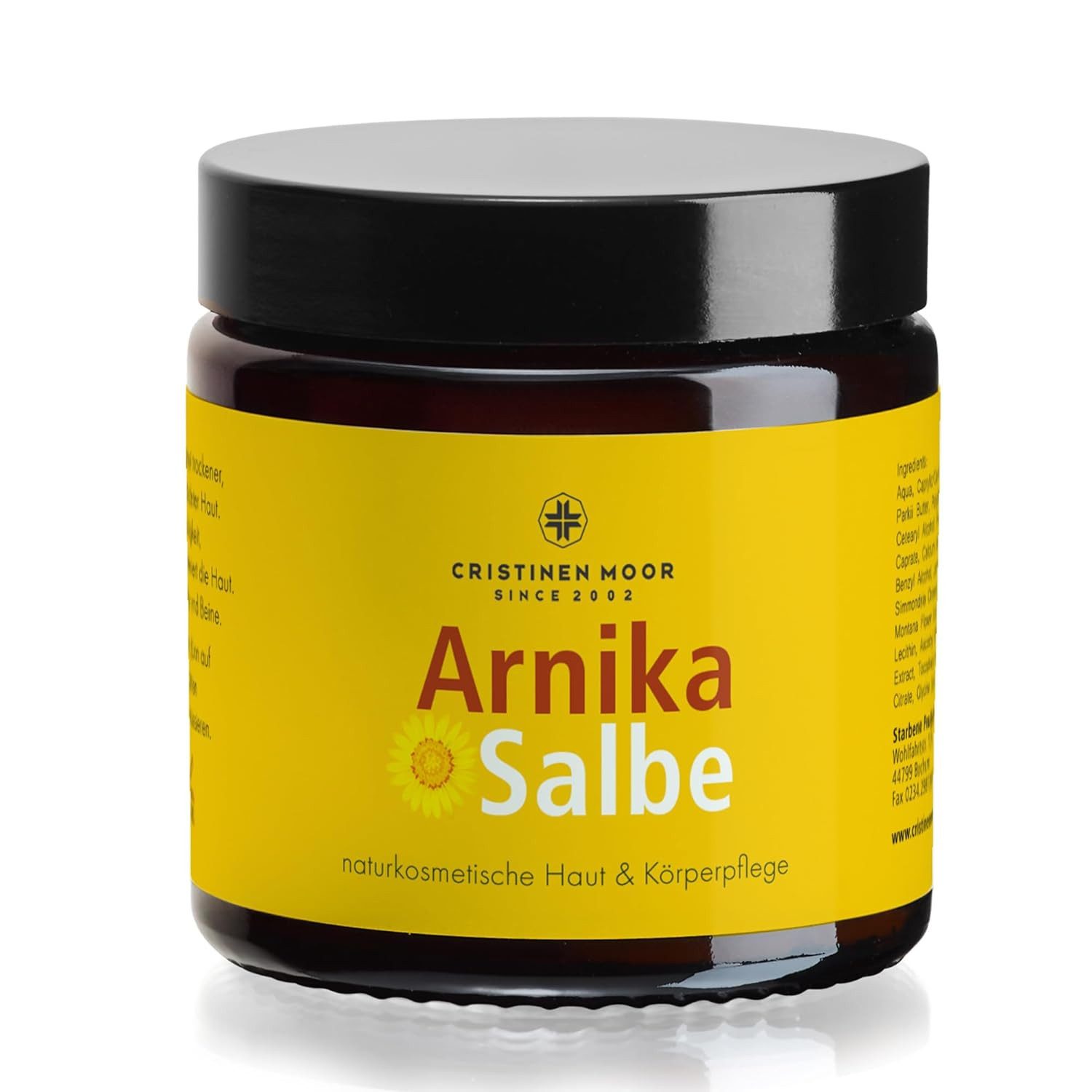 CristinenMoor Körpercreme CristinenMoor Arnikasalbe + Kamilleauszug 110 ml