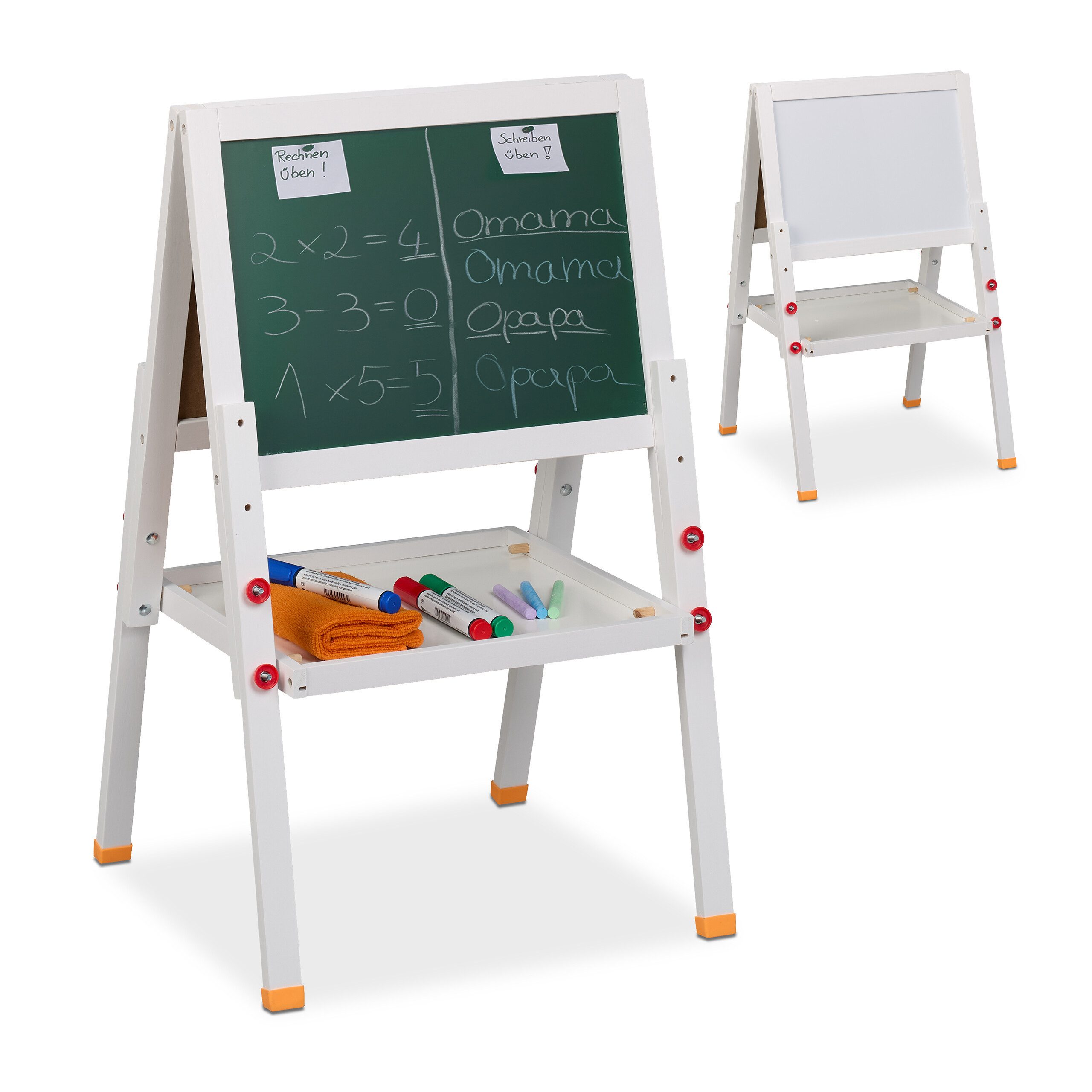 relaxdays Standtafel Kinderstandtafel mit Whiteboard, (1-tlg) günstig online kaufen