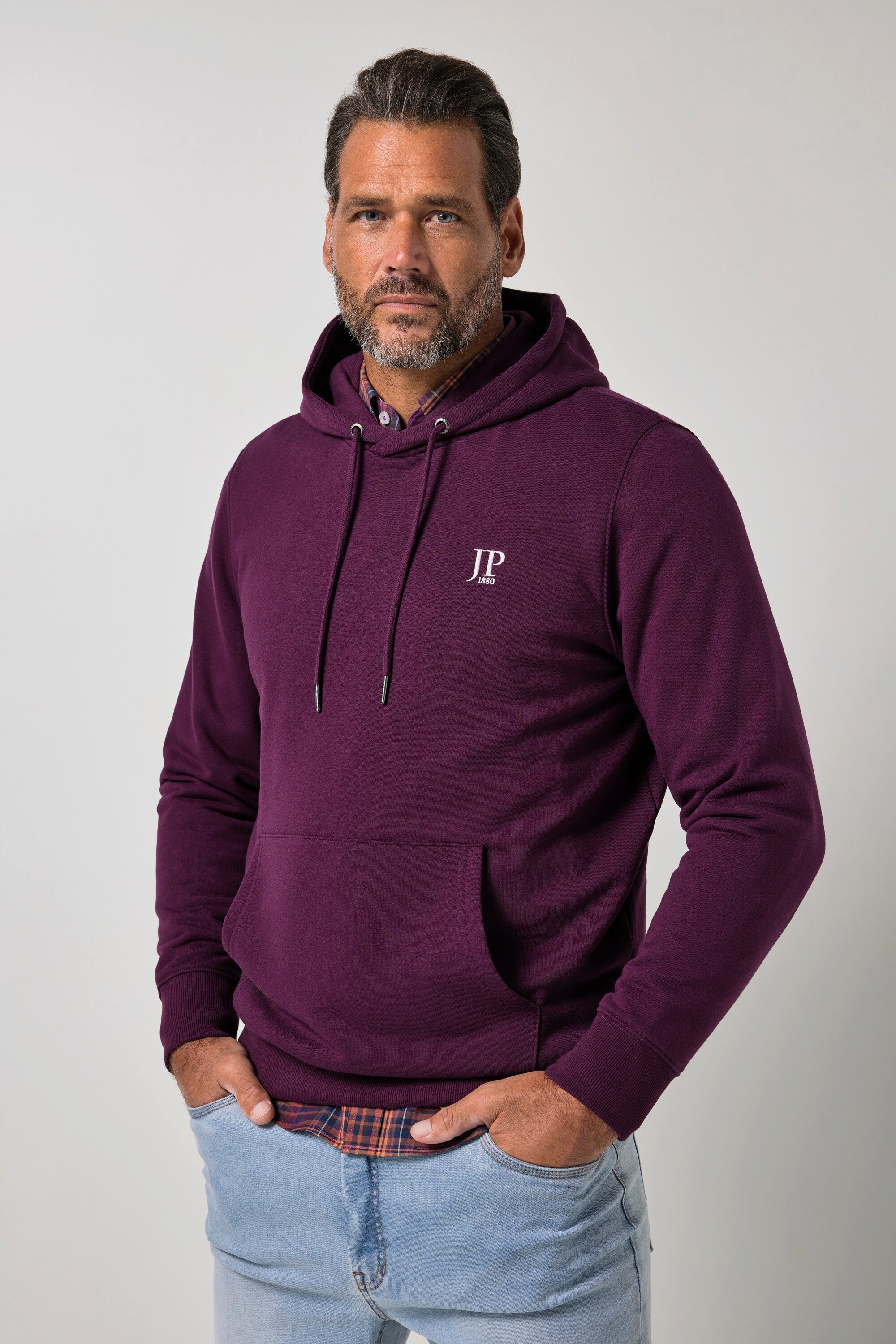 JP1880 Sweatshirt Hoodie Kapuze Kängurutasche