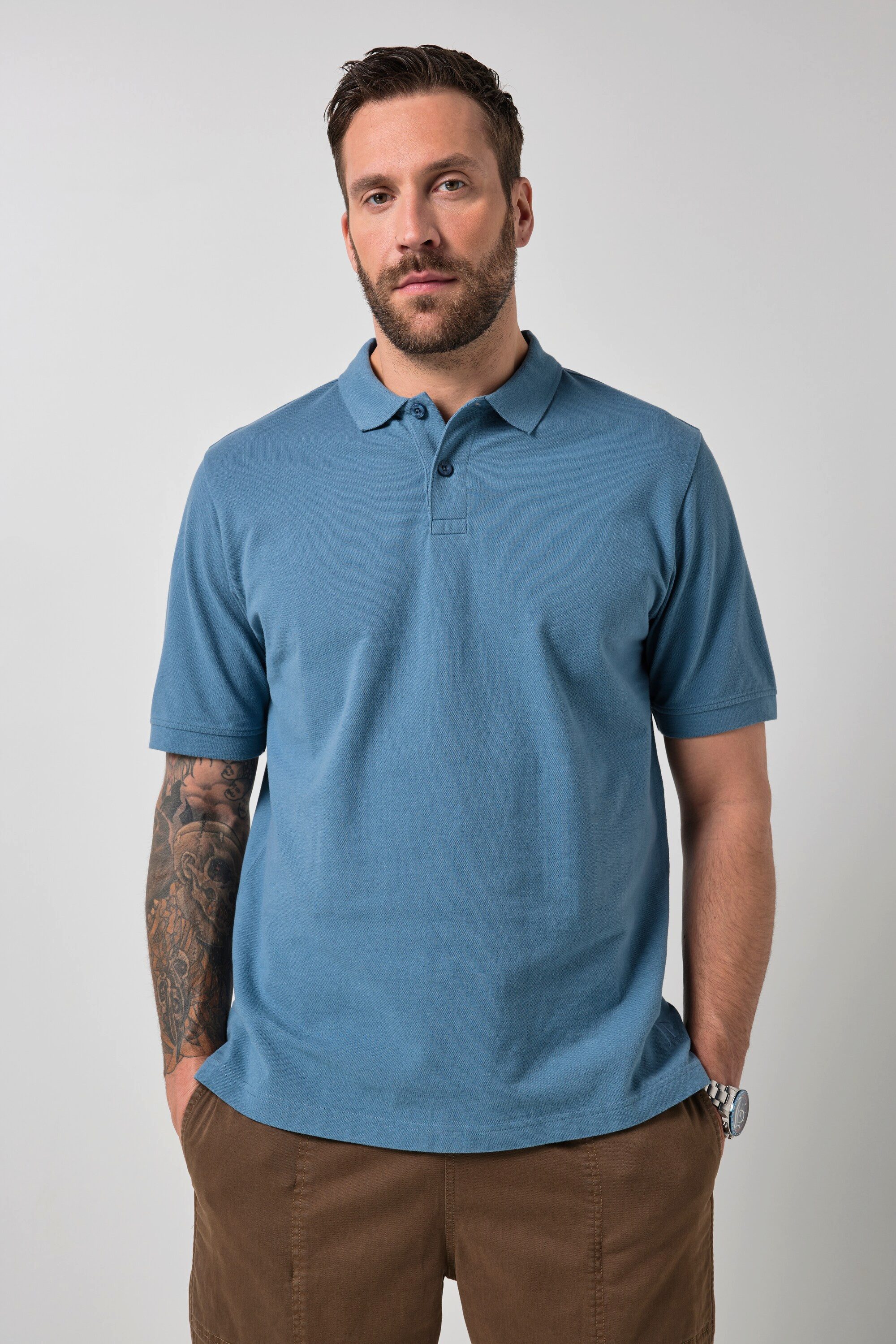 JP1880 Poloshirt Poloshirt Basic Halbarm Piqué günstig online kaufen