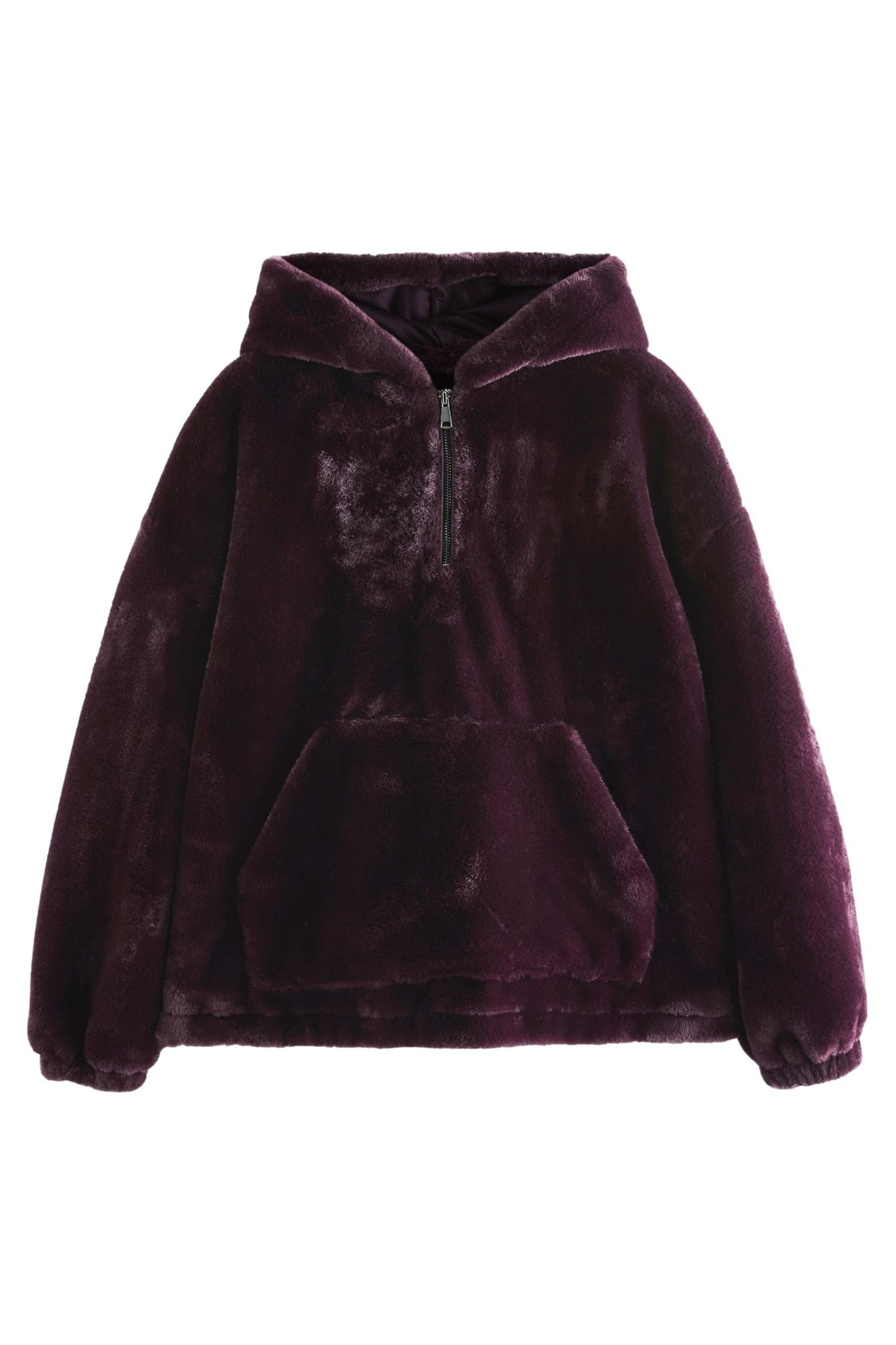 Next Fleeceshirt Jacke aus Kunstfell mit günstig online kaufen