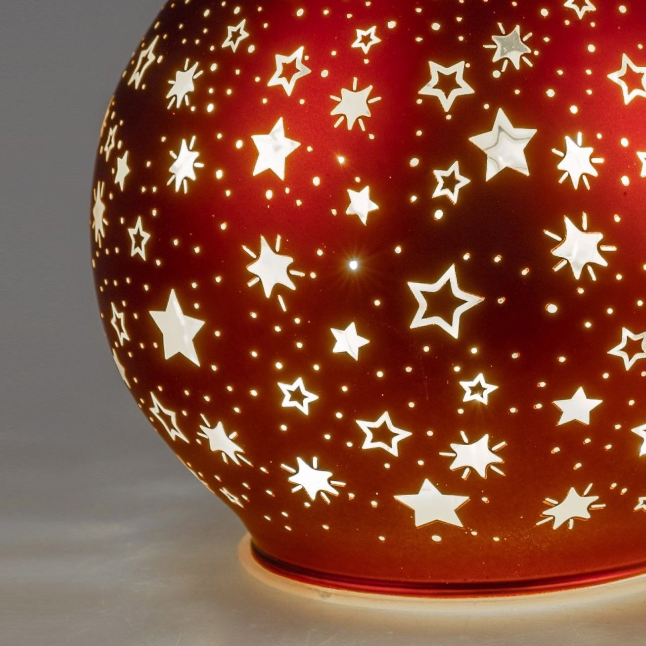 formano Dekofigur Red Stars, Mit Timerfunktion, Rot, Motiv: Sterne günstig online kaufen