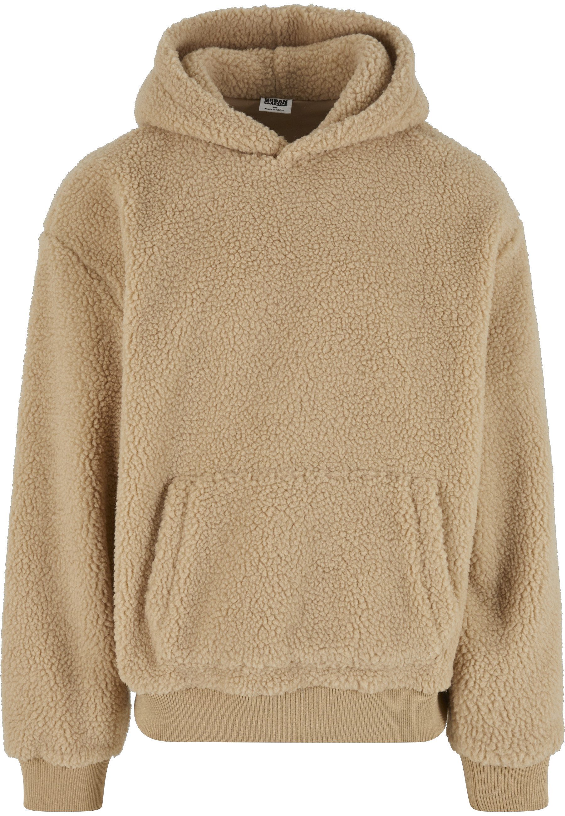 URBAN CLASSICS Kapuzenpullover Urban Classics Oversized Teddy Hoody (1-tlg) günstig online kaufen