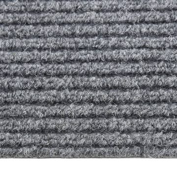 Teppich Schmutzfangläufer Grau 100x200 cm, furnicato, Rechteckig