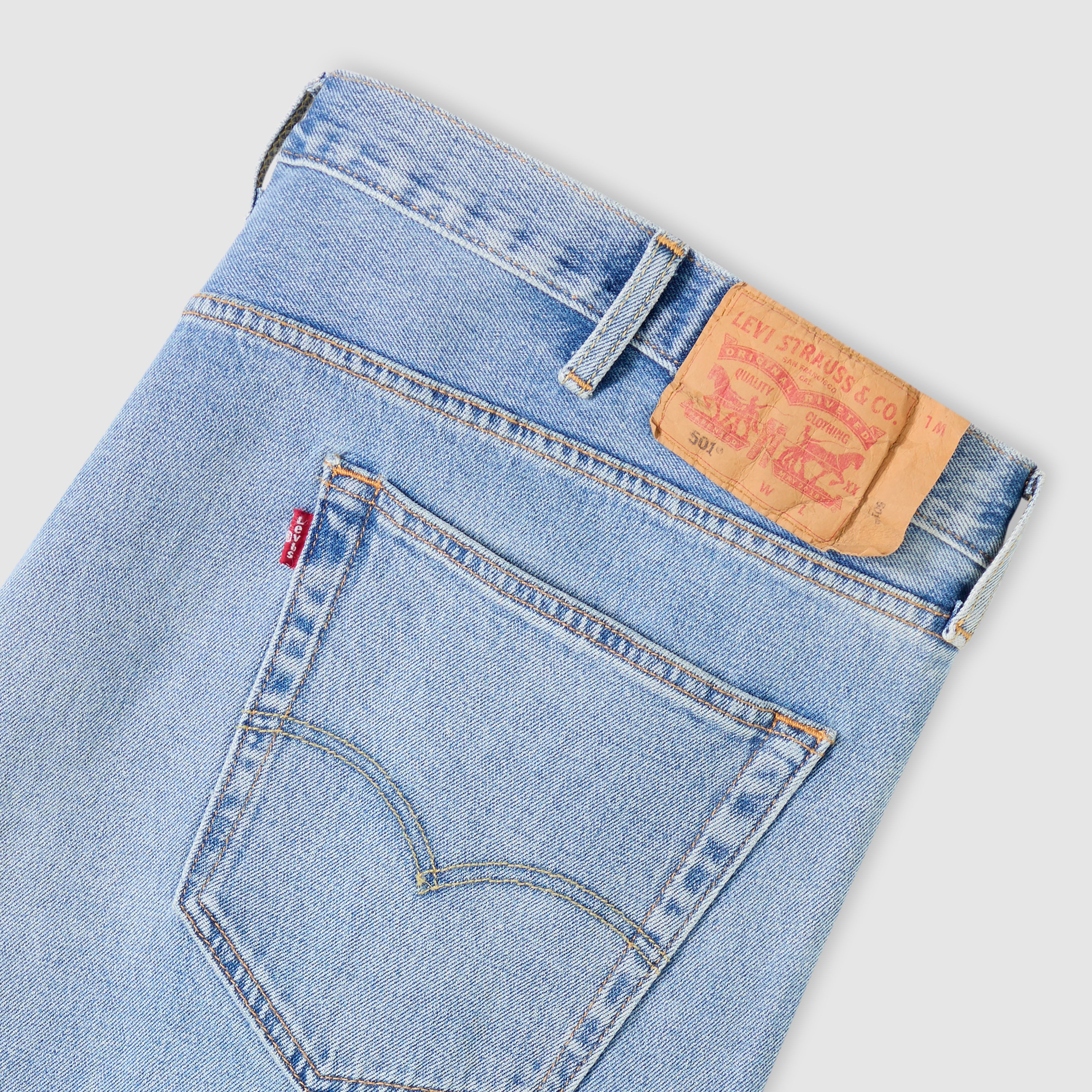 Levi's® Plus Straight-Jeans 501® LEVI'S®ORIGINAL B&T – Bild 4 von 5
