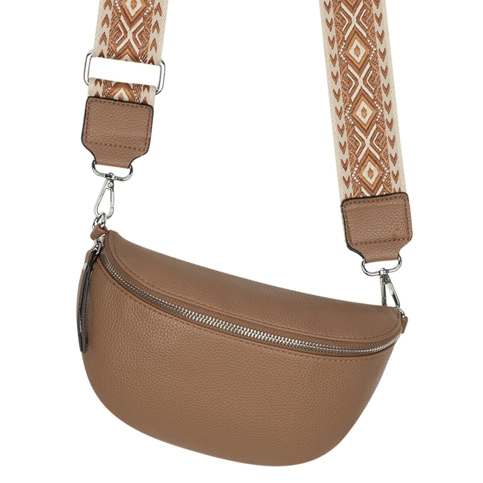 EAAKIE Gürteltasche Bauchtasche Umhängetasche Crossbody-Bag Kunstleder günstig online kaufen