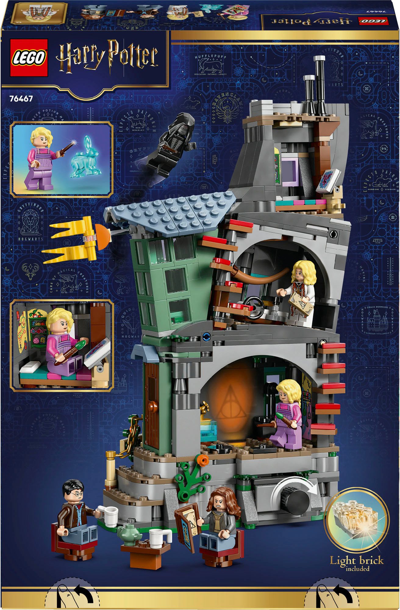 LEGO® Luna Lovegoods Haus (76467), LEGO Harry Potter Konstruktionsspielsteine, (764 St)