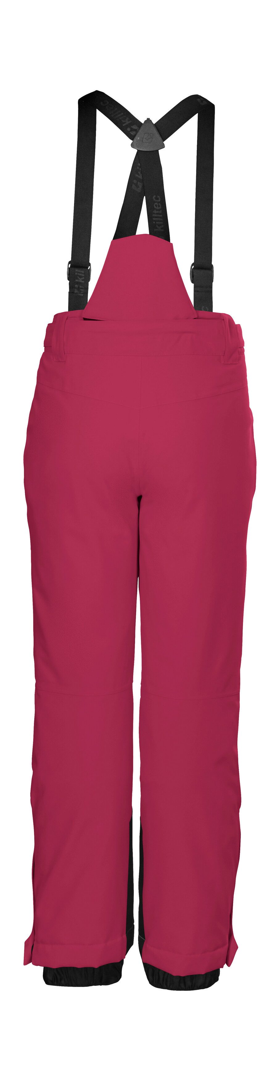 Killtec Skihose KSW 77 GRLS SKI PNTS wasserdicht, atmungsaktiv, abnehmbarer Latz, verst. Seitenriegel