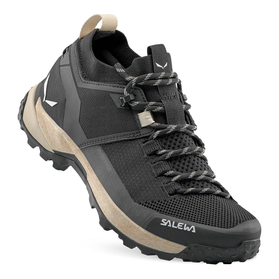 Salewa Puez 2 Knit Powertex (Trekking, wasserdicht) schwarz Damen Wanderschuh