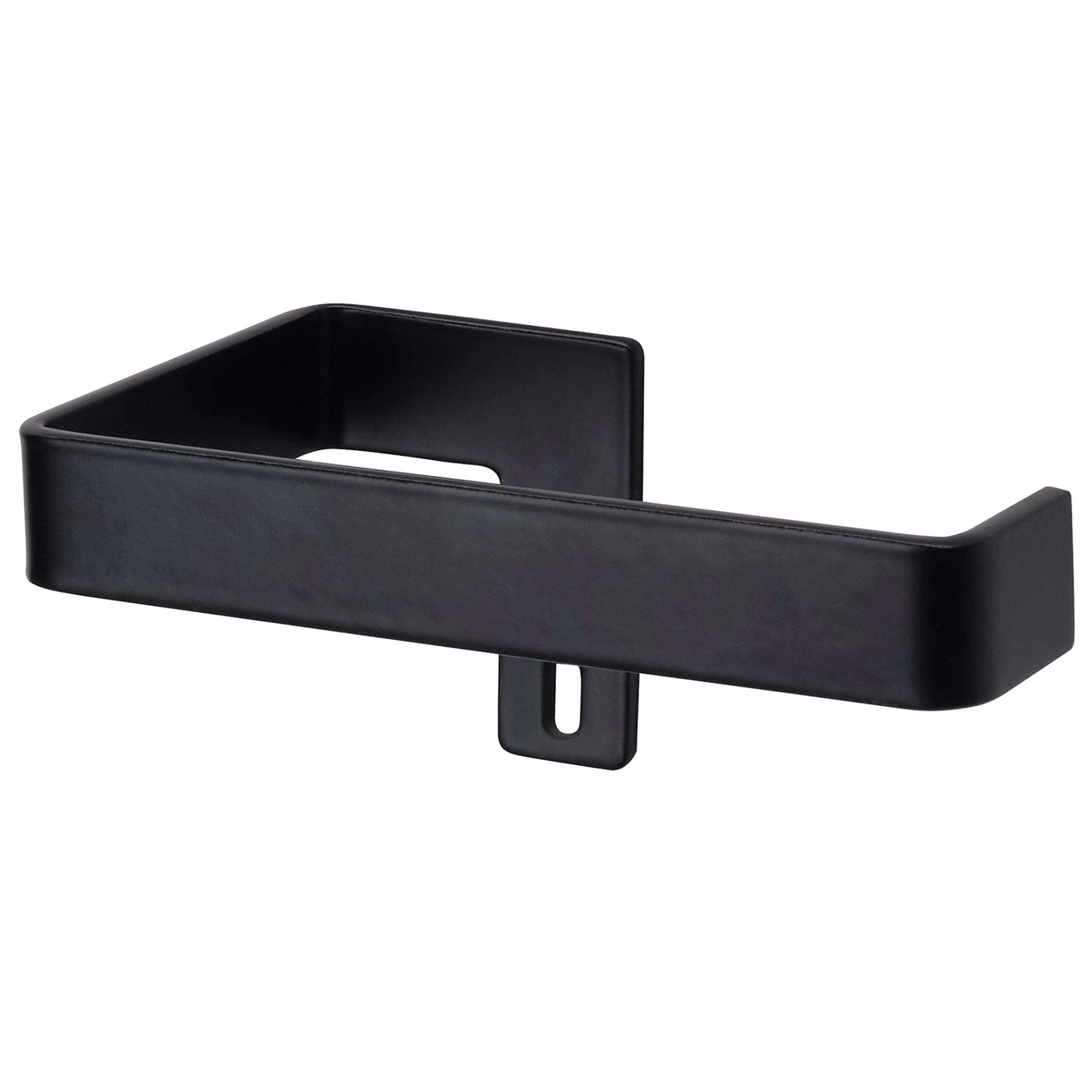 IKEA Toilettenpapierhalter SKOGSVIKEN Toilettenpapierhalter schwarz – Wandhalter IKEA