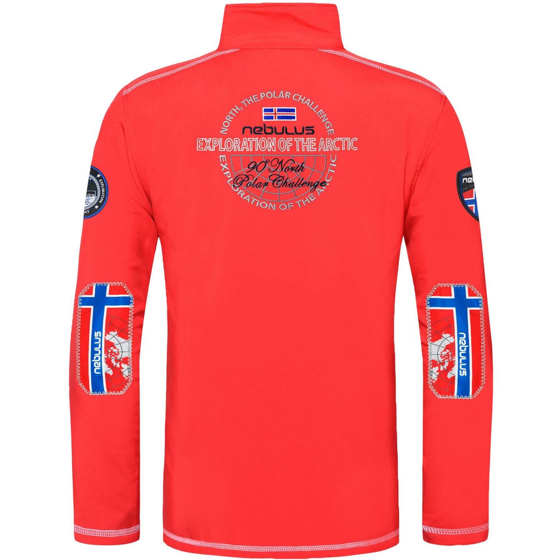 Nebulus Softshelljacke MAESTRO, Q802 - Herren, rot, XL