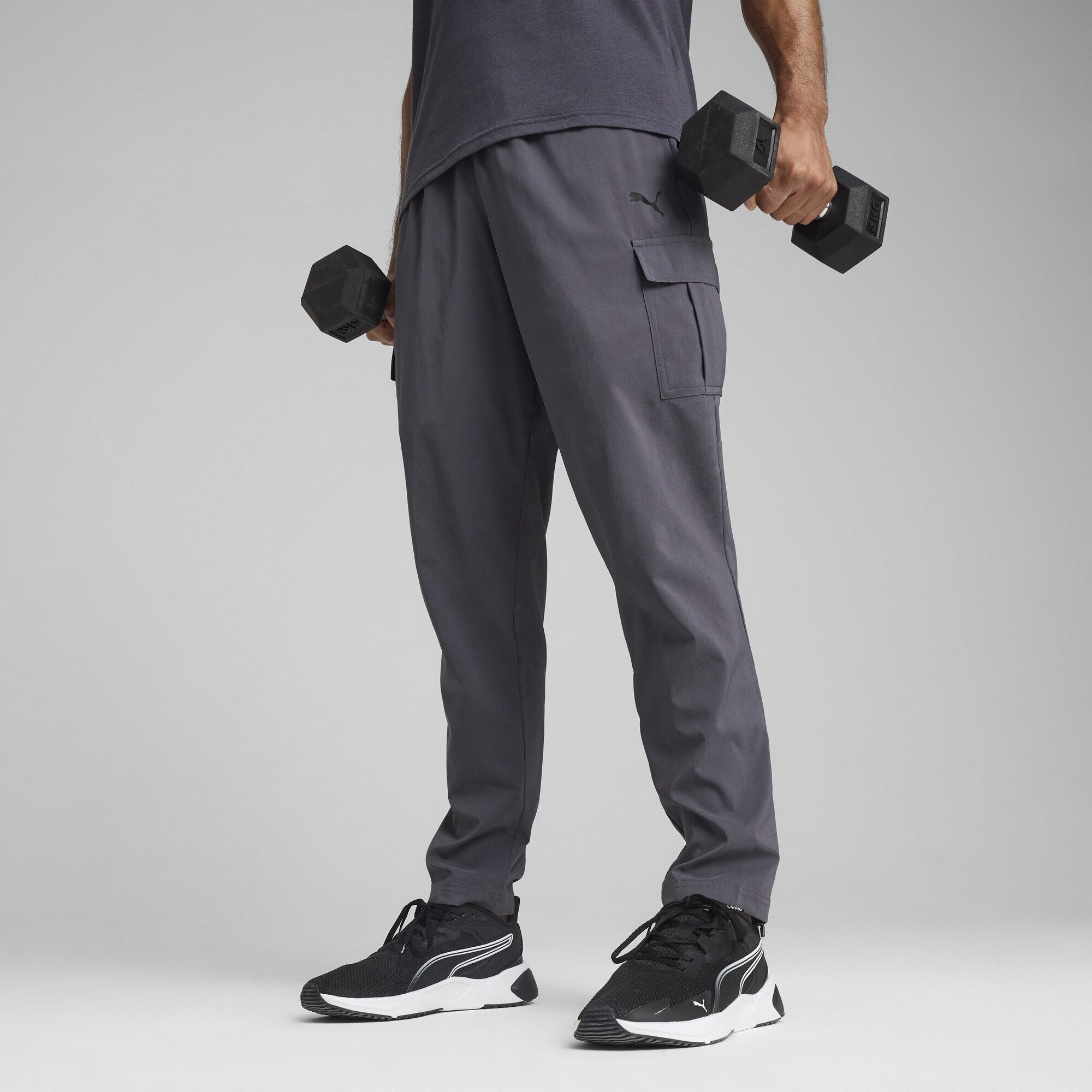 PUMA Trainingshose TAD TECH Gewebte Cargohose günstig online kaufen