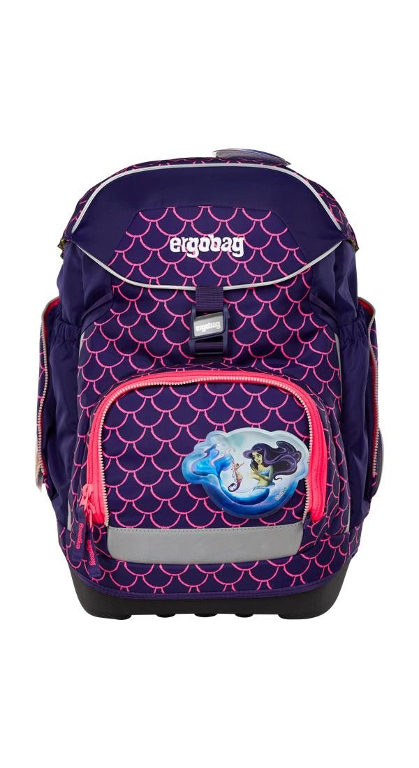 ergobag Schulranzen pack Set (6-tlg., 6-teiliges Set), größenverstellbares Rückensystem