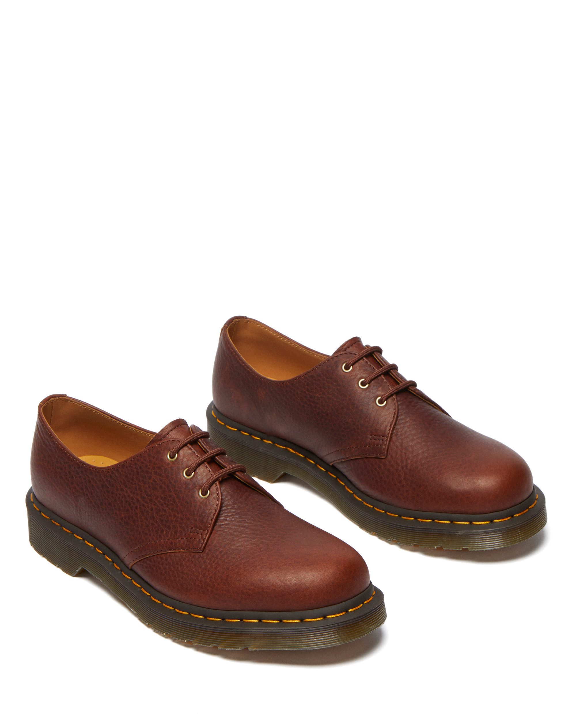 DR. MARTENS 1461 Schnürschuh, Halbschuh mit typischer Kontrast-Rahmennaht