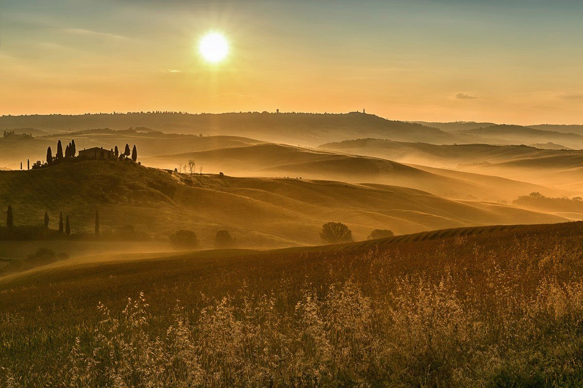 Papermoon Fototapete Landschaft Italien