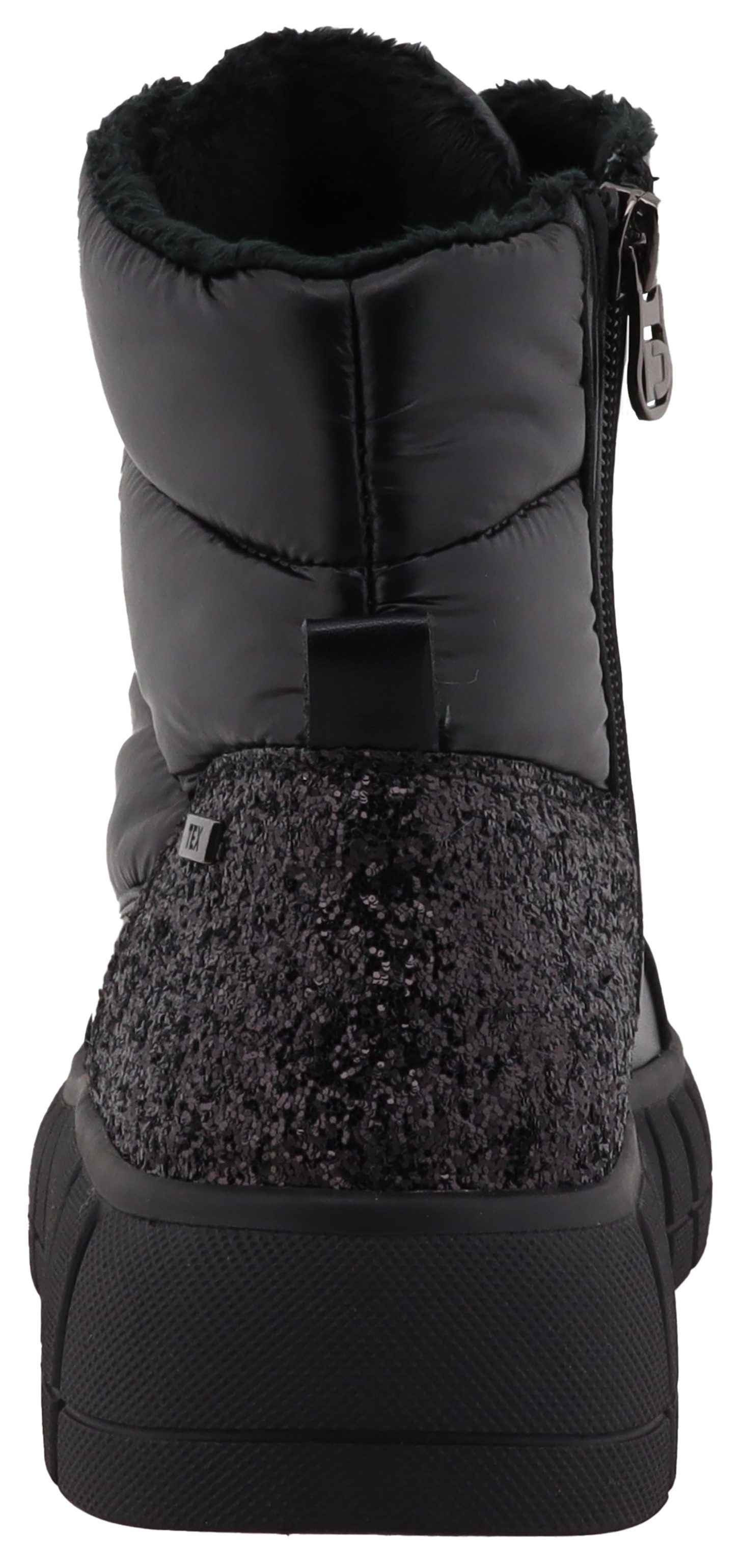 TOM TAILOR Schnürboots Keilstiefelette, Plateauboots mit Reißverschluss