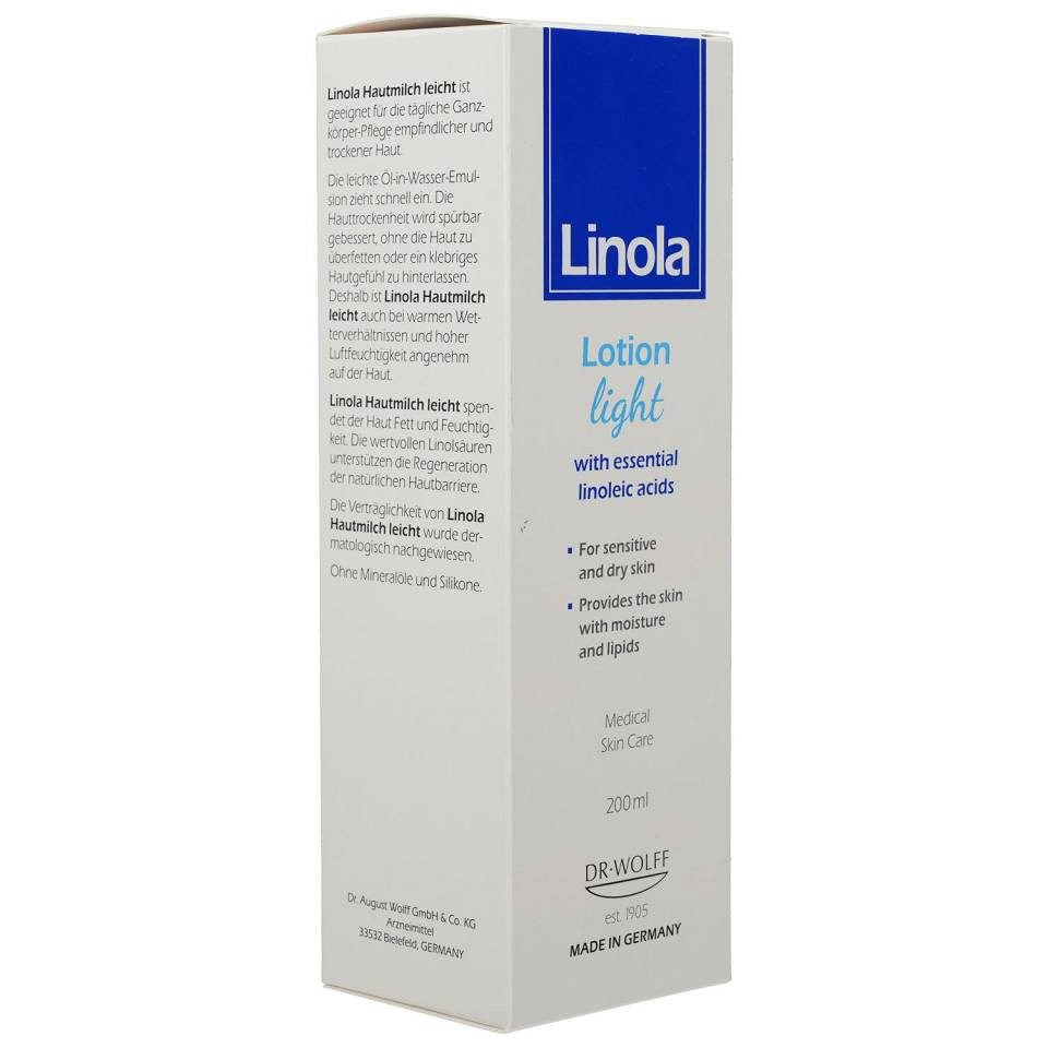 Linola Haarshampoo Hautmilch leicht 200ml PZN 11657594