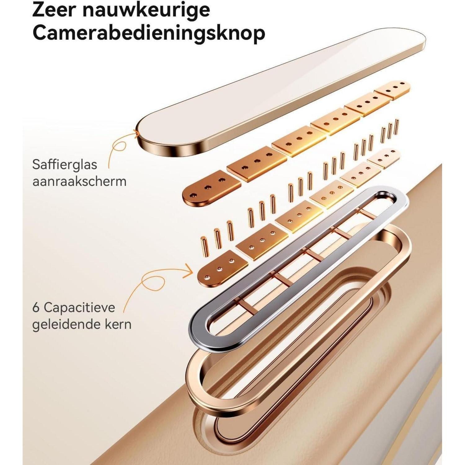 LuxusKollektion Handyhülle Schutzhülle iPhone 15 Pro Max MagSafe Kameraschutz Titan Blau