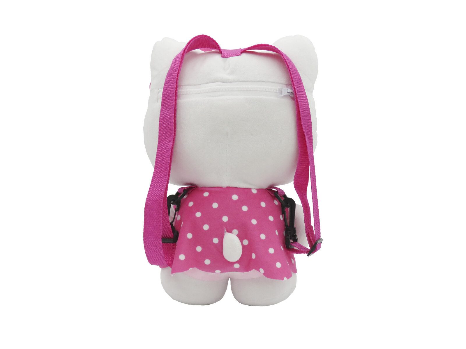 Hello Kitty Kinderrucksack - Plüschrucksack Kuschelig mit Reißverschluss (1-tlg)