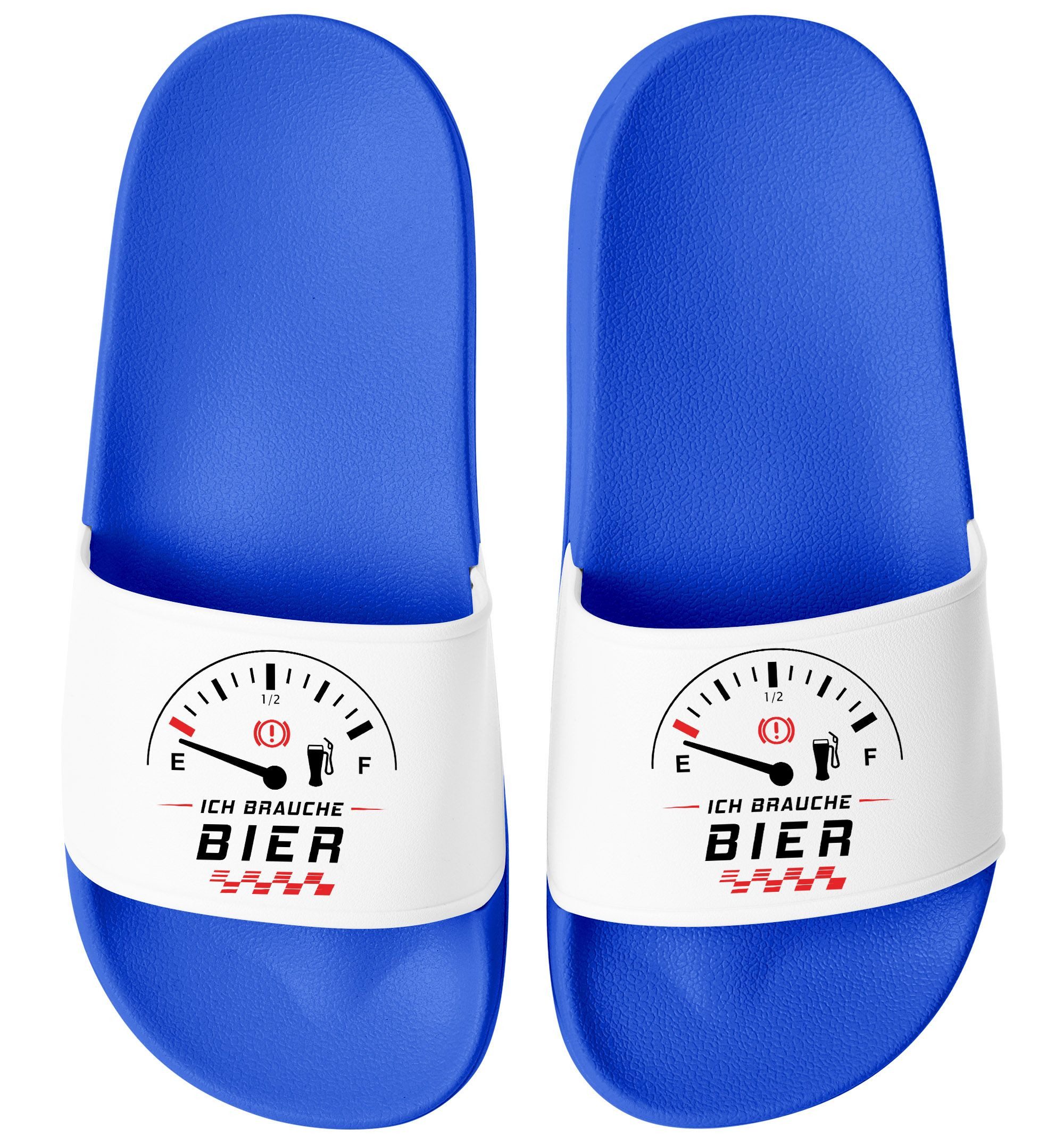 blau-weiß