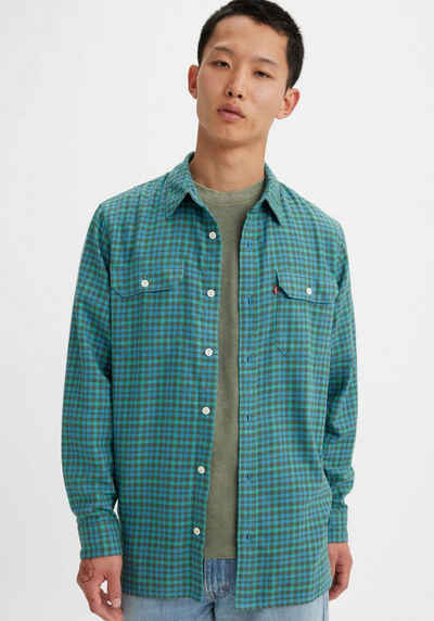 Levi's® Flanellhemd JACKSON WORKER mit durchgehender Knopfleiste