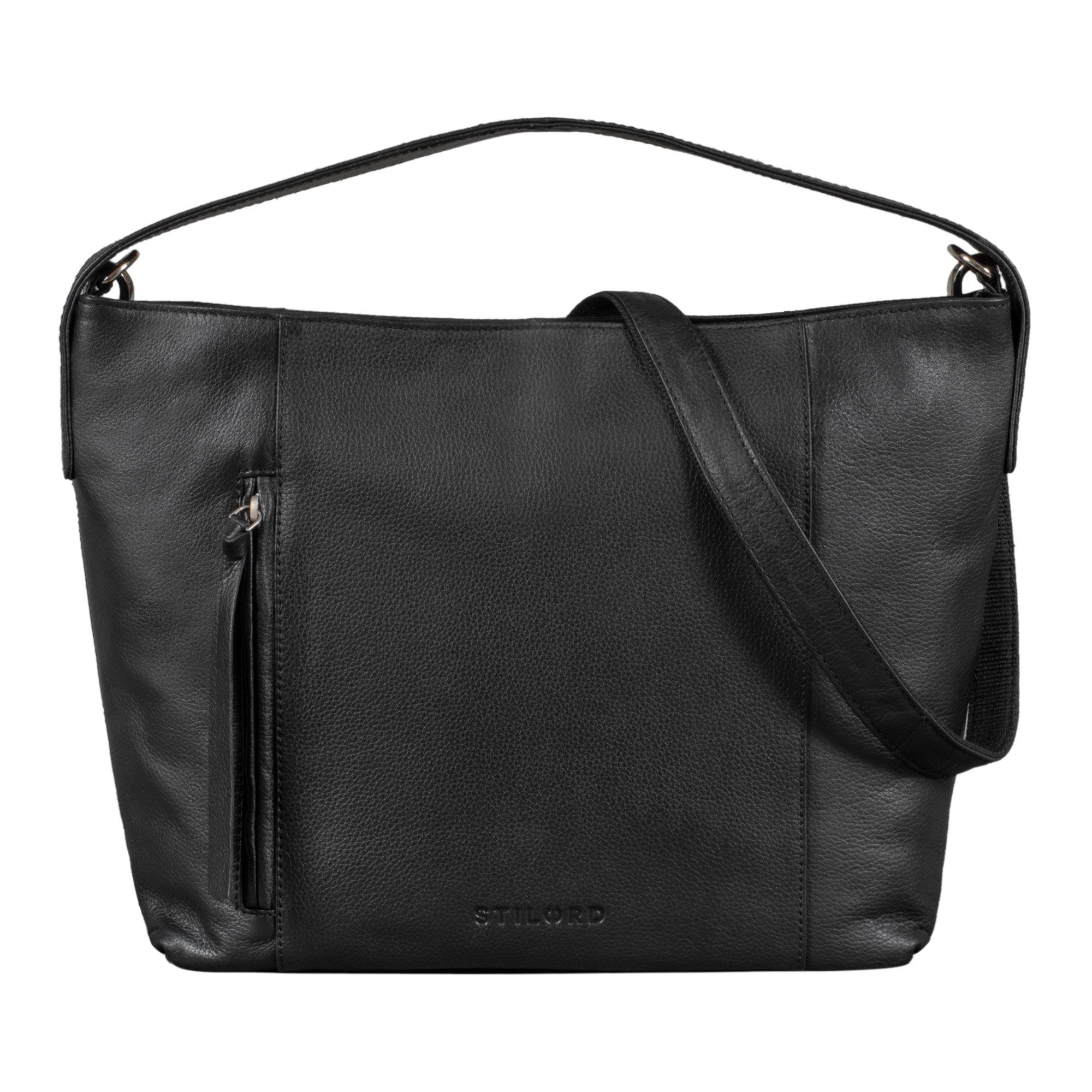 STILORD Handtasche "Marilyn" Shopper Damen Groß Leder Handtasche