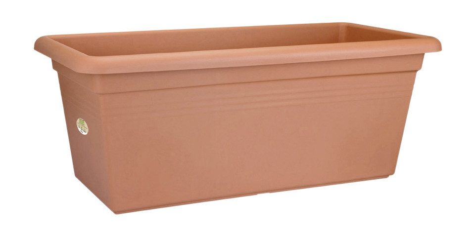 Elho Pflanzkübel Elho Pflanztopf Green Basics Garden XXL tonrot